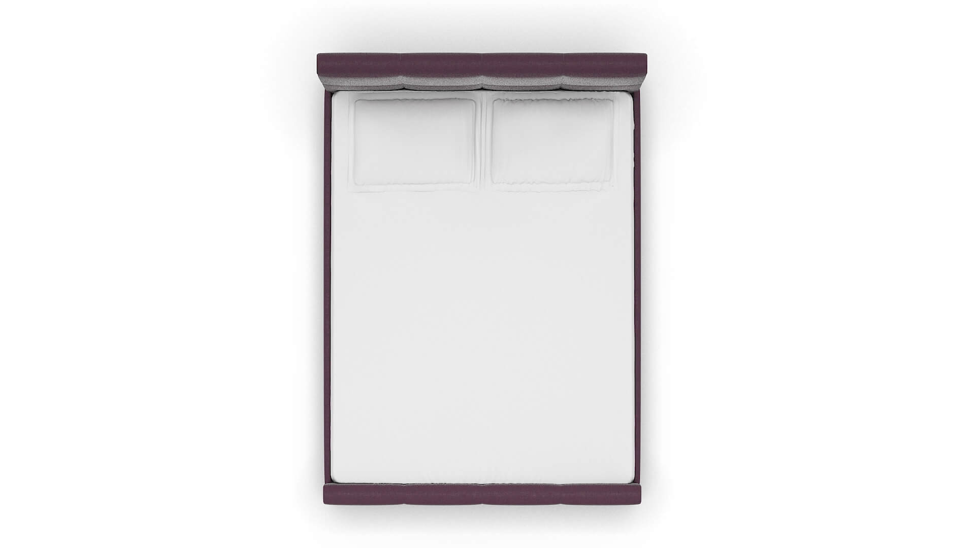 Biagio Bella Aubergine Bed Queen Top