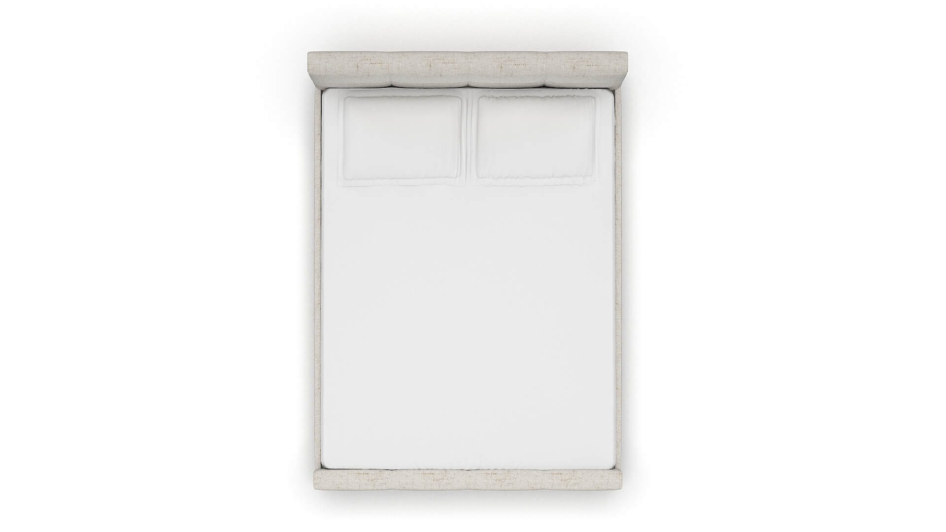 Biagio Derby Taupe Bed Queen Top