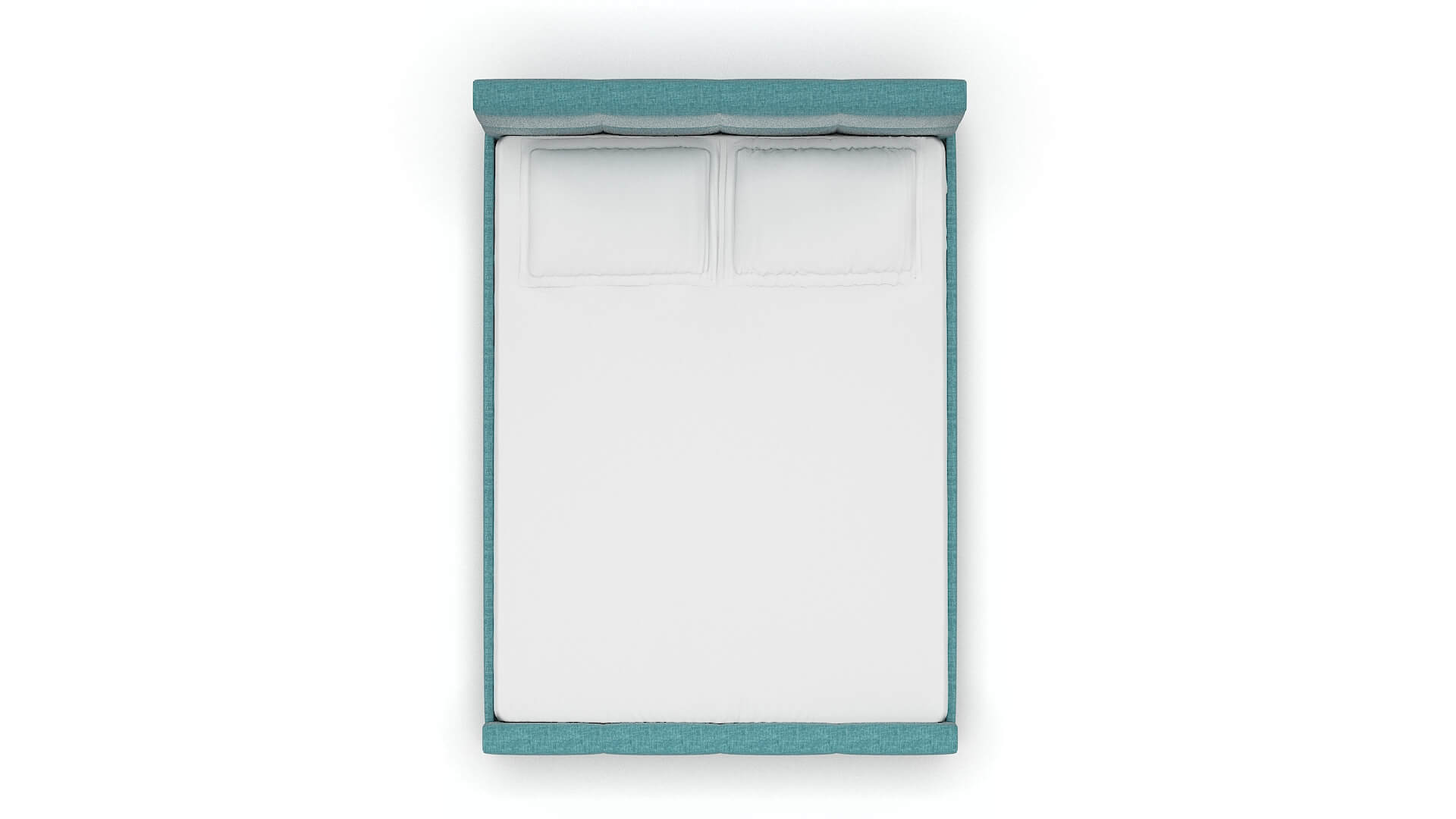 Biagio Keylargo Teal Bed Queen Top