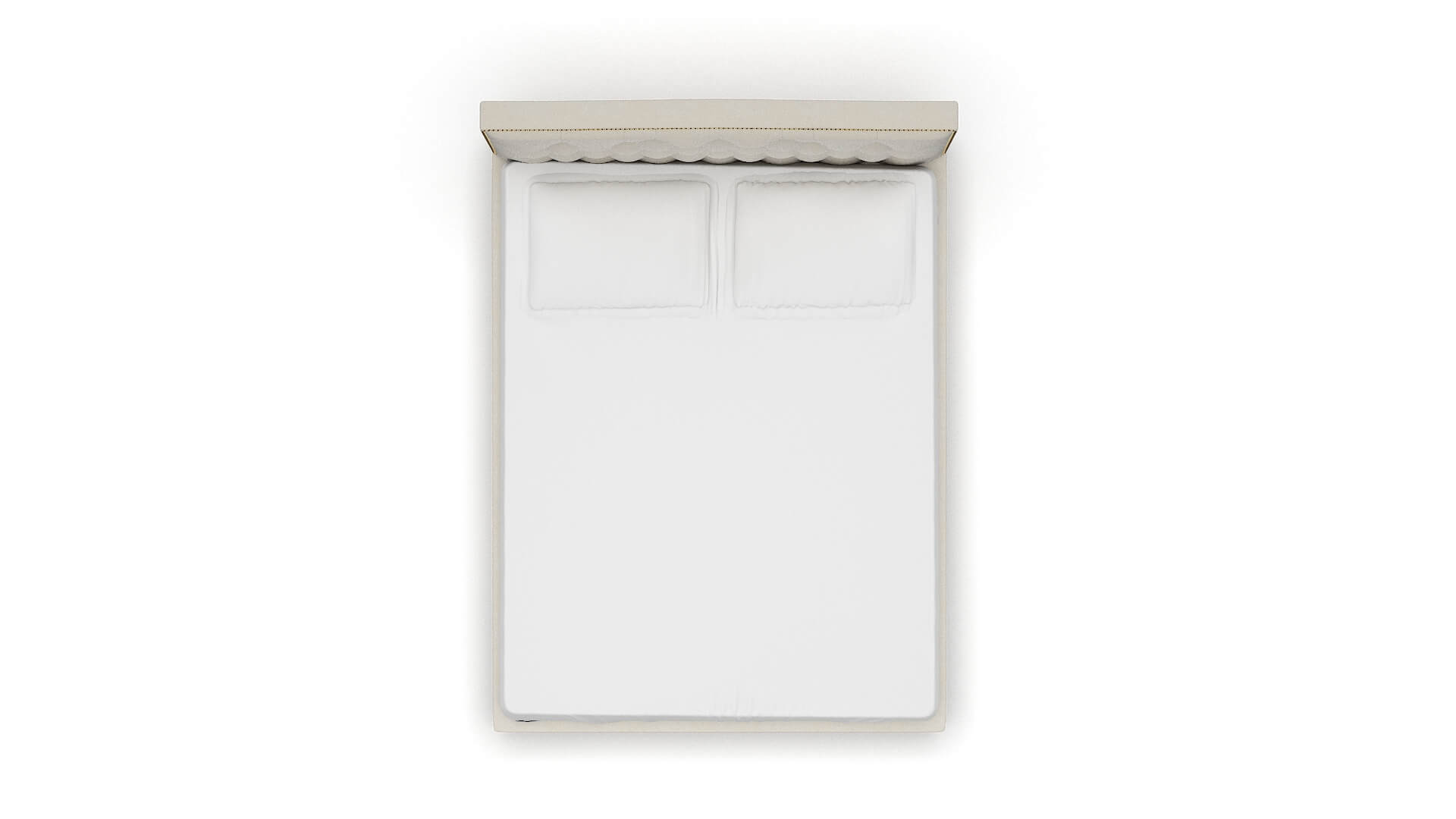 Bijou Bungalow Ivory Bed Queen Top