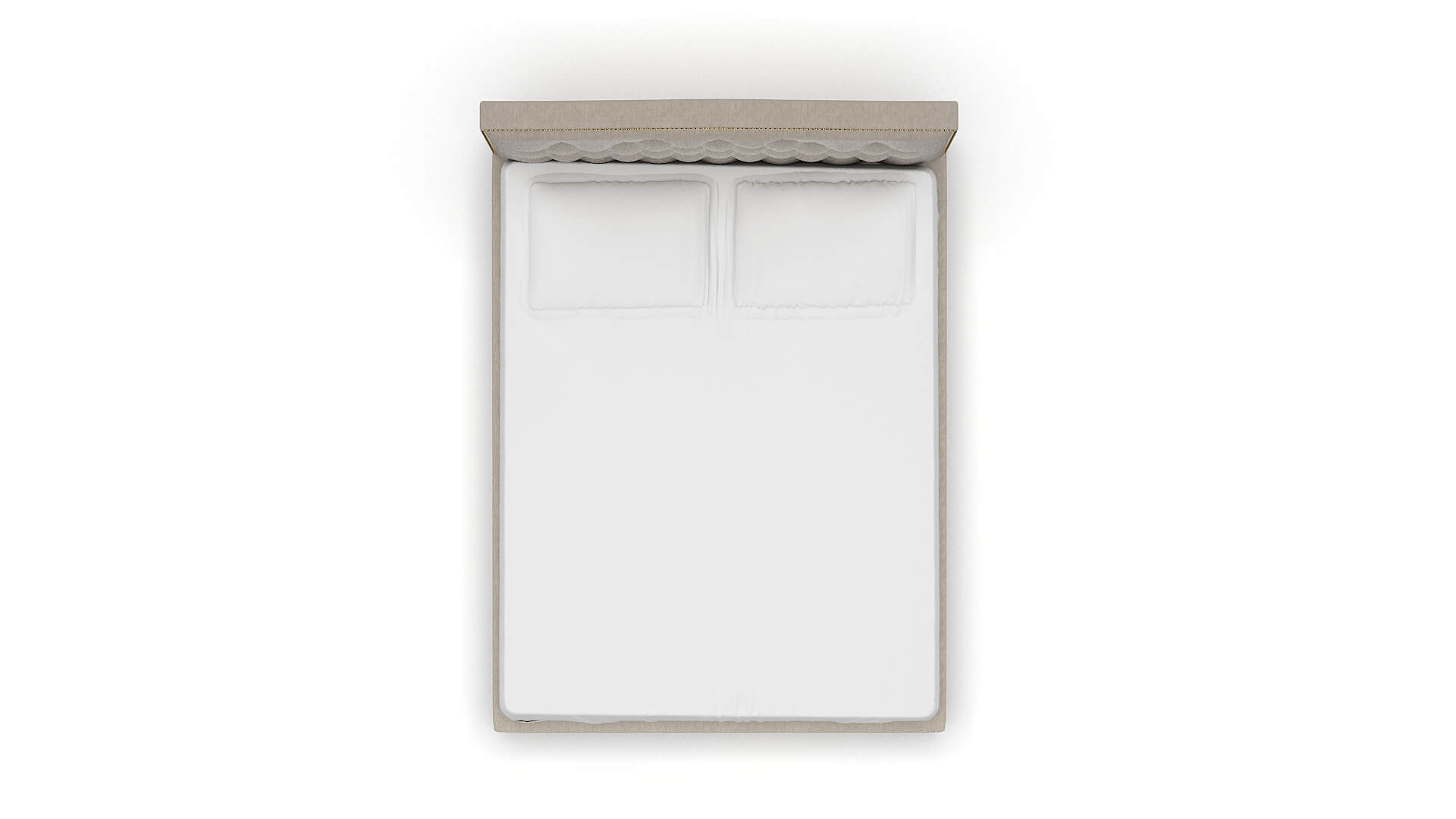 Bijou Derby Linen Bed Queen Top