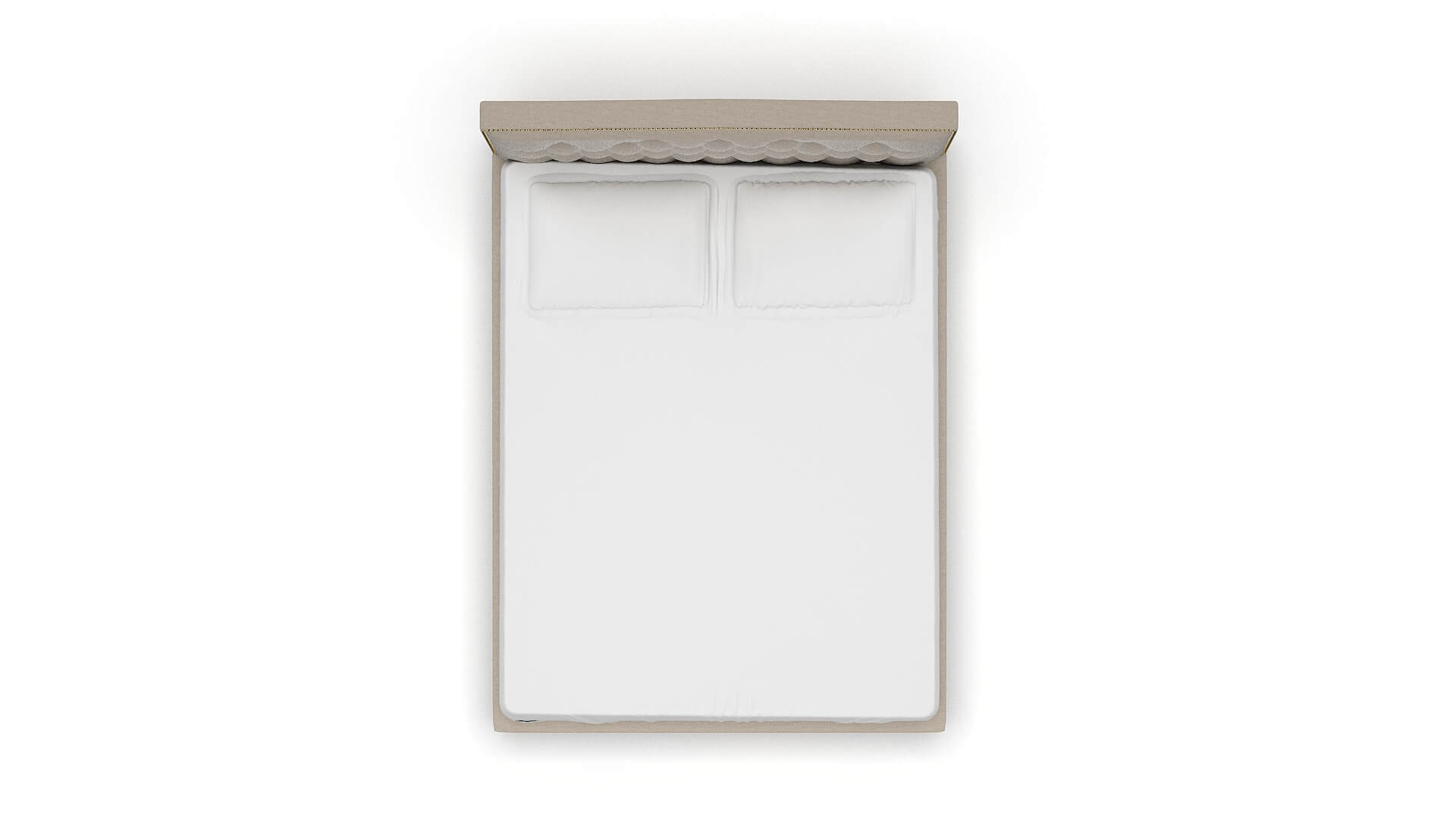 Bijou Naples Almond Bed Queen Top