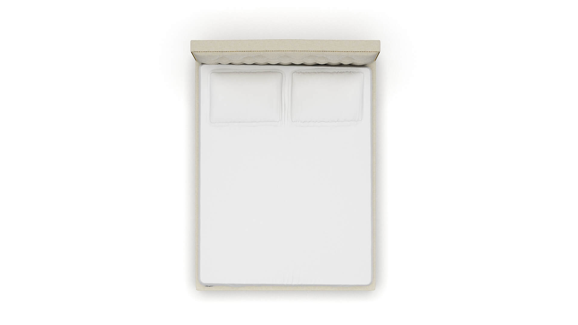 Bijou Phoenix Ivory Bed Queen Top