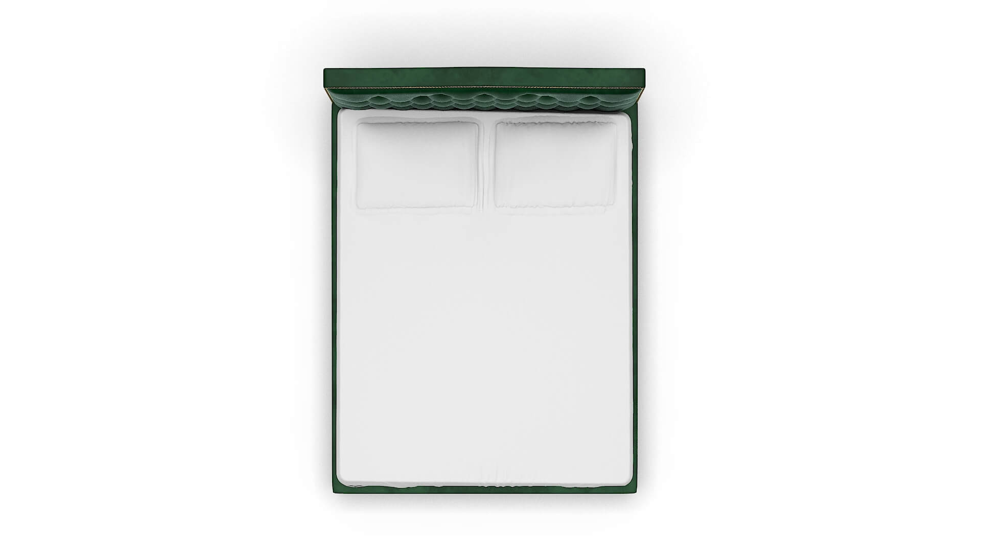 Bijou Royale Evergreen Bed Queen Top