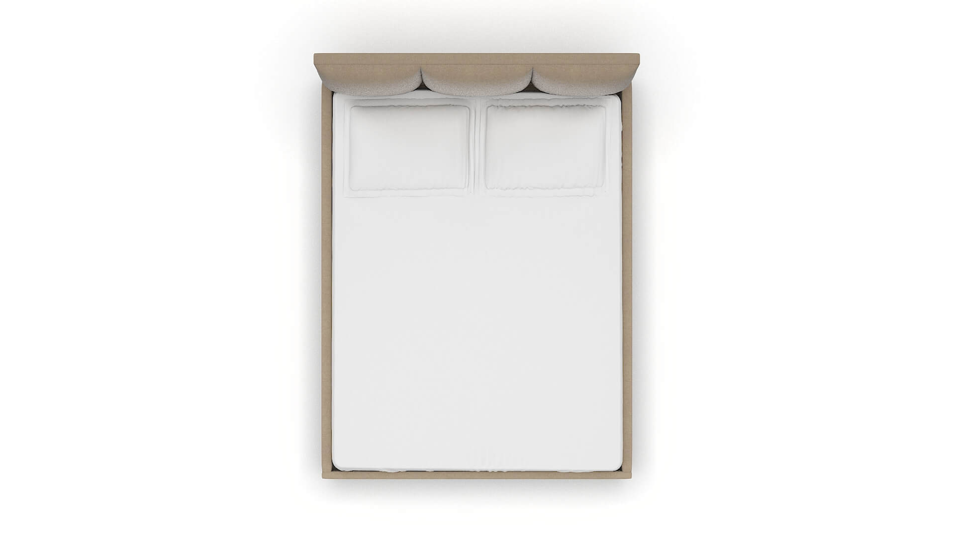 Celine Avenger Driftwood Bed Queen Top