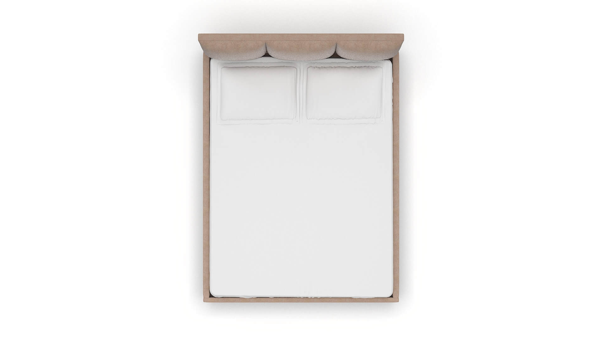 Celine Bella Pewter Bed Queen Top