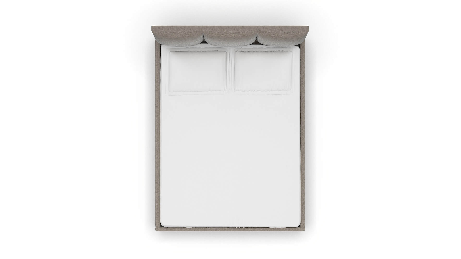 Celine Cosmo Taupe Bed Queen Top