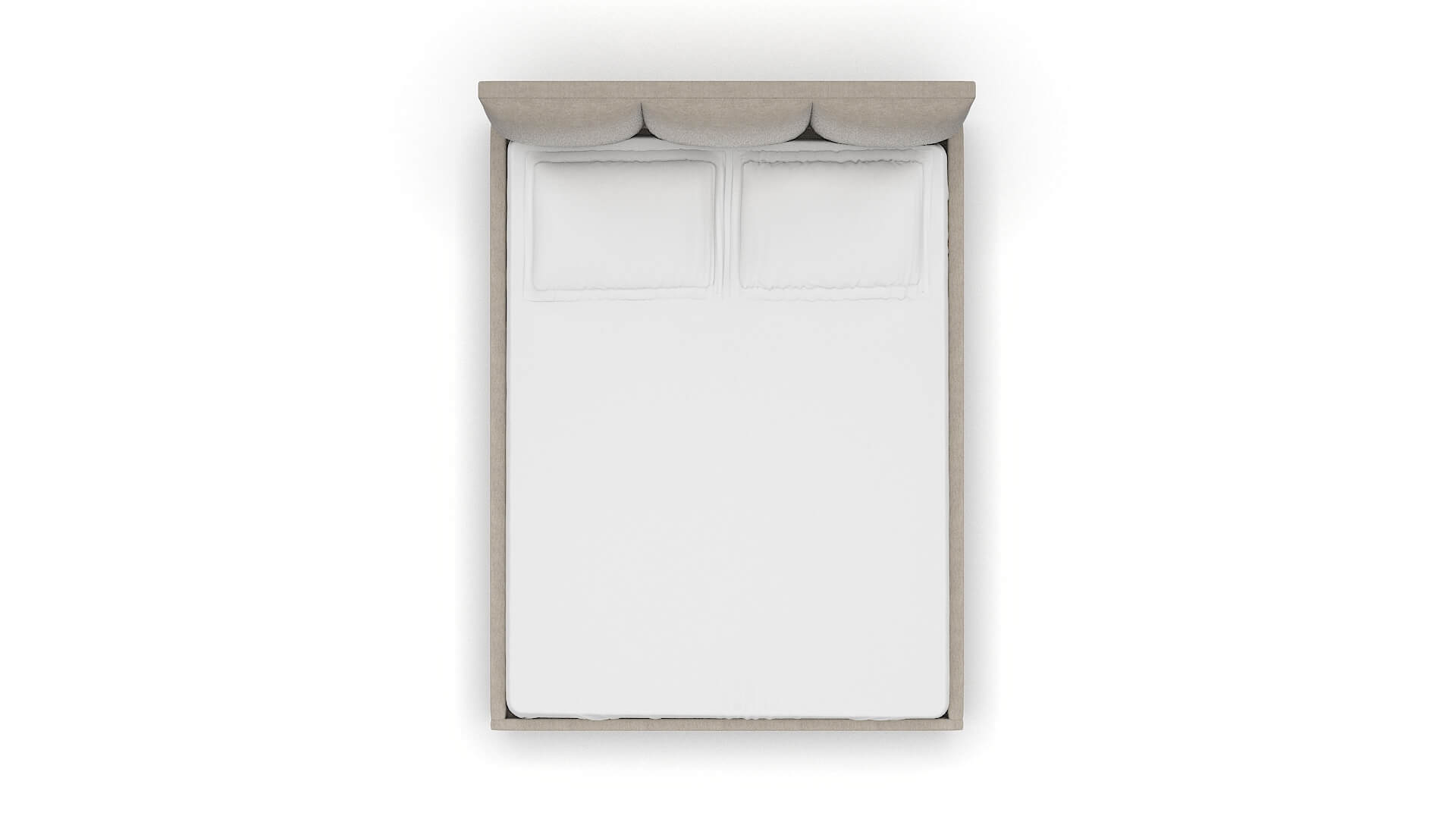 Celine Derby Linen Bed Queen Top