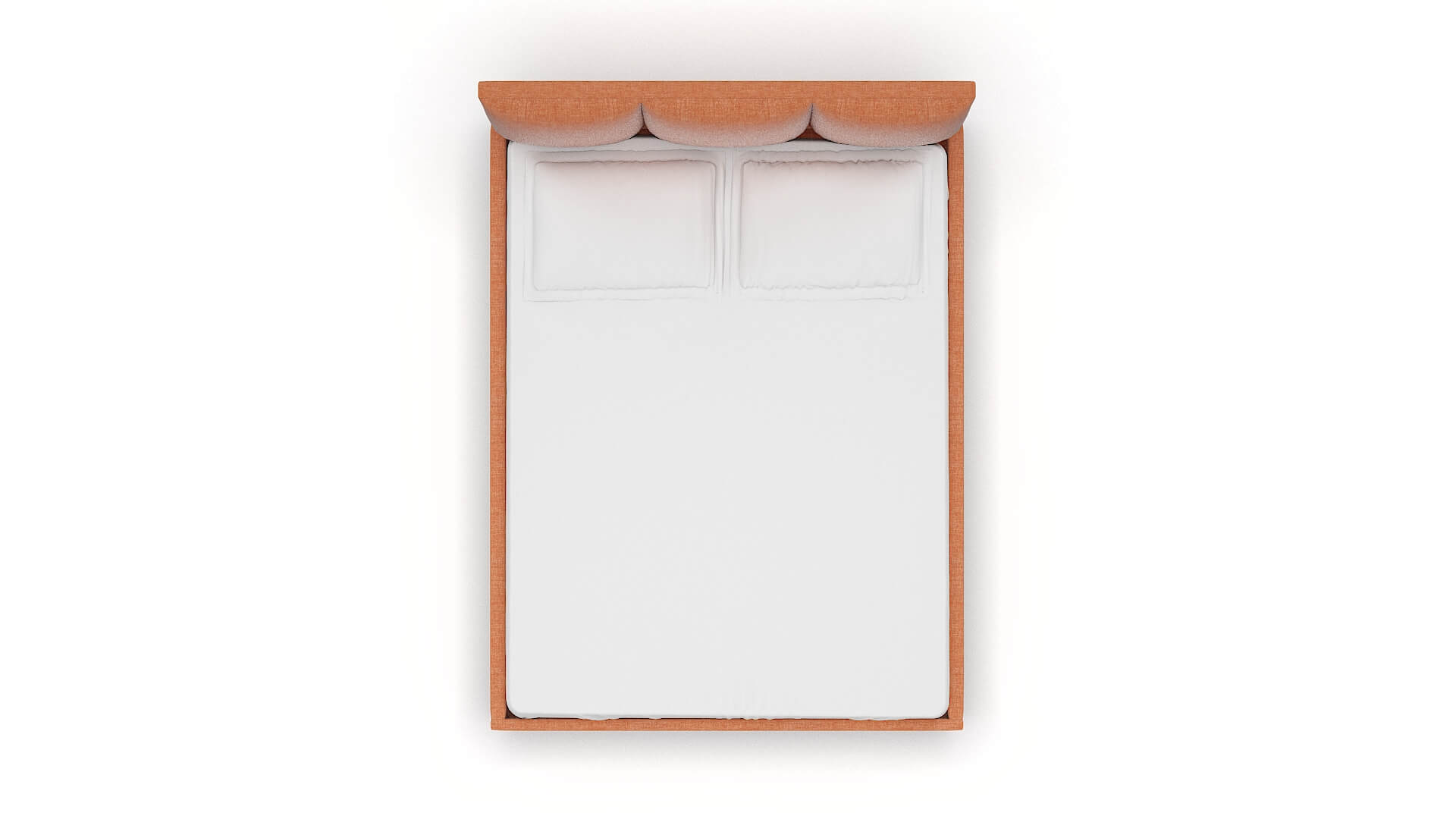 Celine Durham Tangerine Bed Queen Top