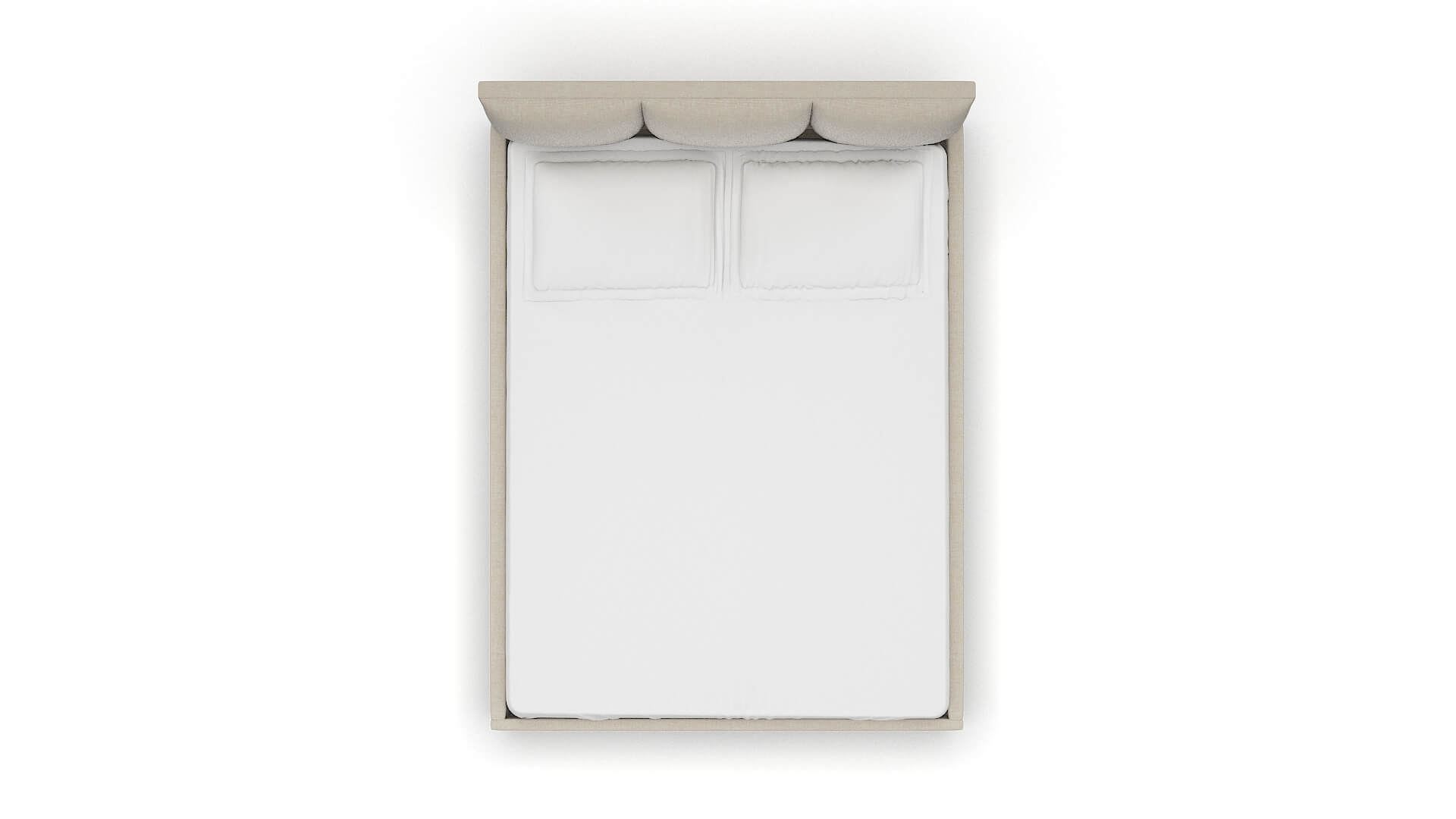 Celine Keylargo Almond Bed Queen Top