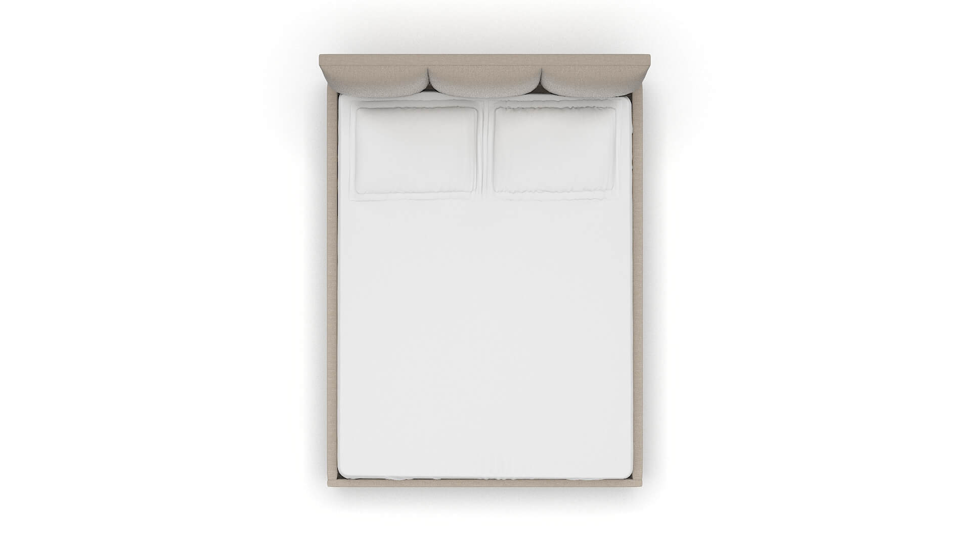 Celine Naples Almond Bed Queen Top