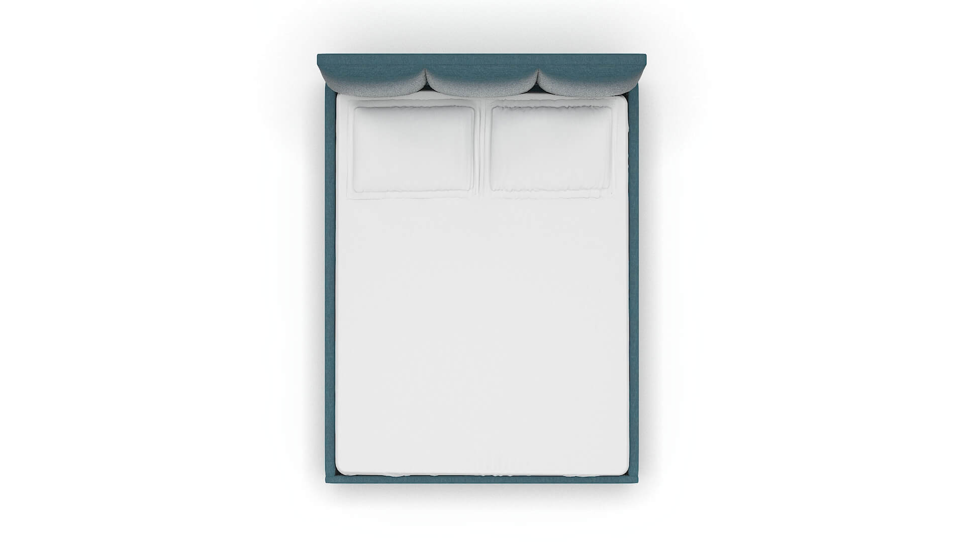 Celine Royale Electric_blue Bed Queen Top