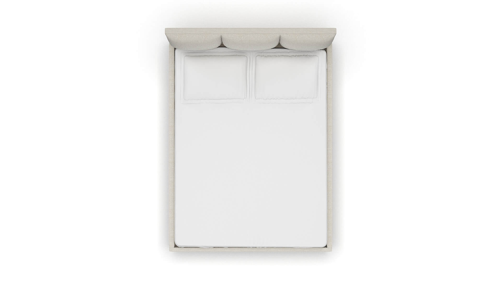 Celine Venus Cream Bed Queen Top