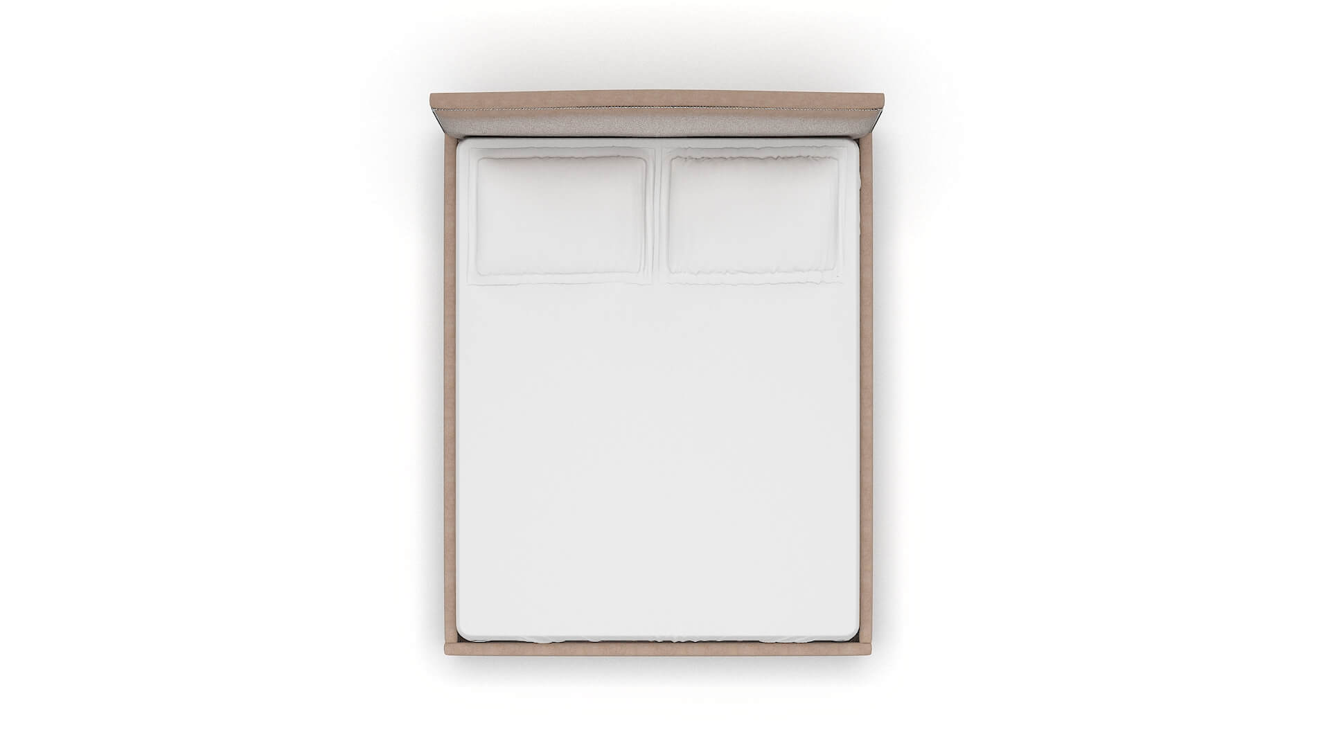 Dalion Bella Pewter Bed Queen Top