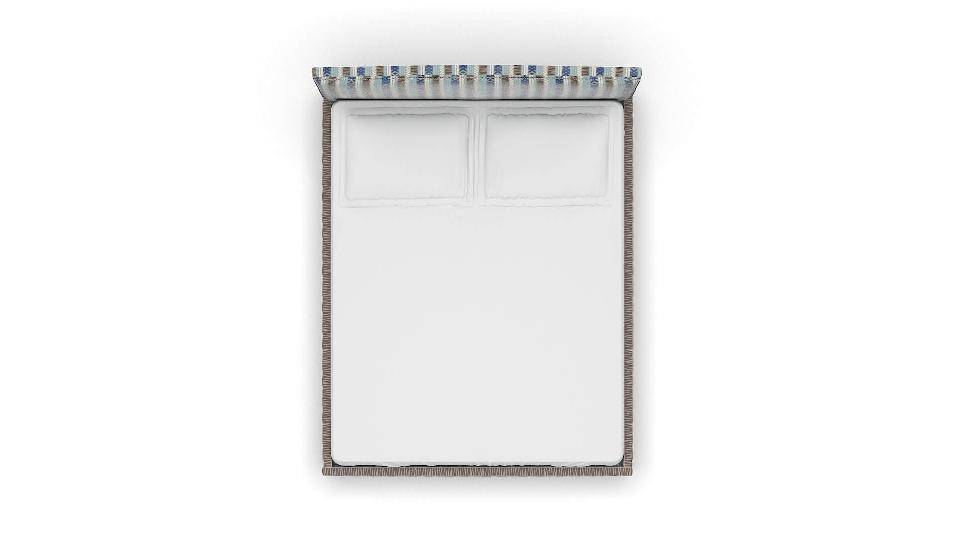 Dalion Bodhi Indigo Bed Queen Top