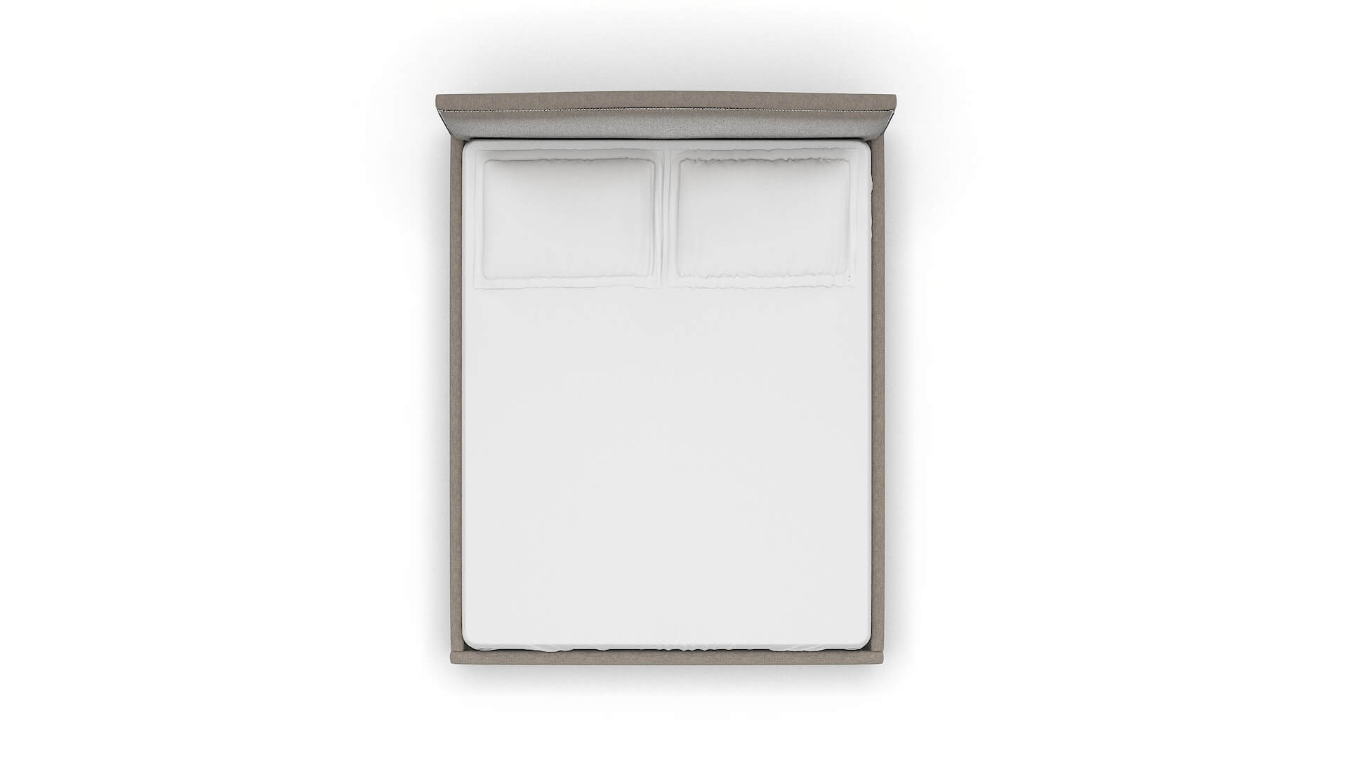 Dalion Cosmo Taupe Bed Queen Top