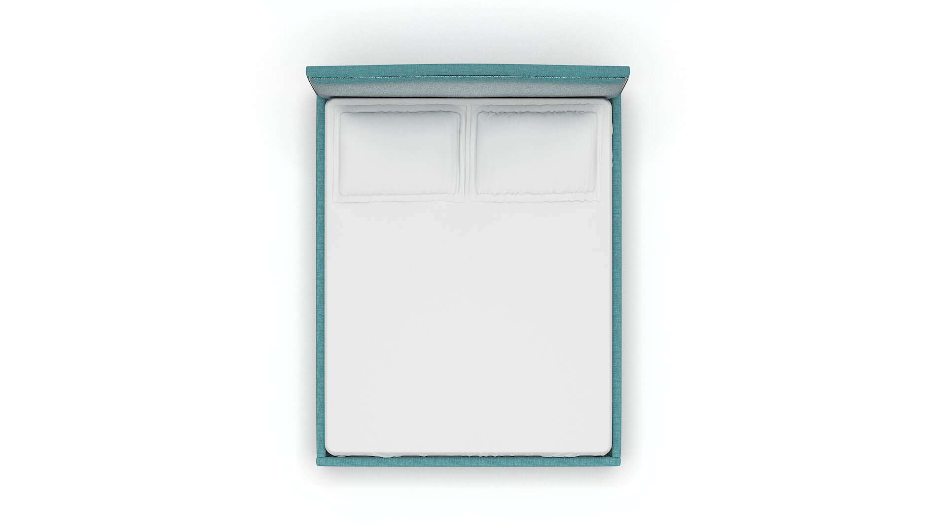 Dalion Keylargo Teal Bed Queen Top