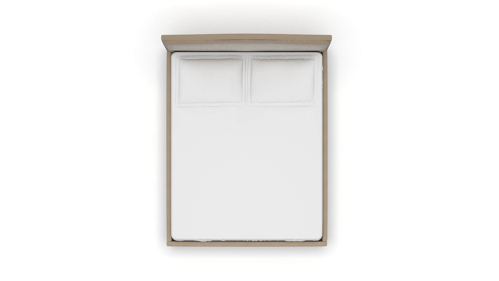 Dalion Oakley Taupe Bed Queen Top