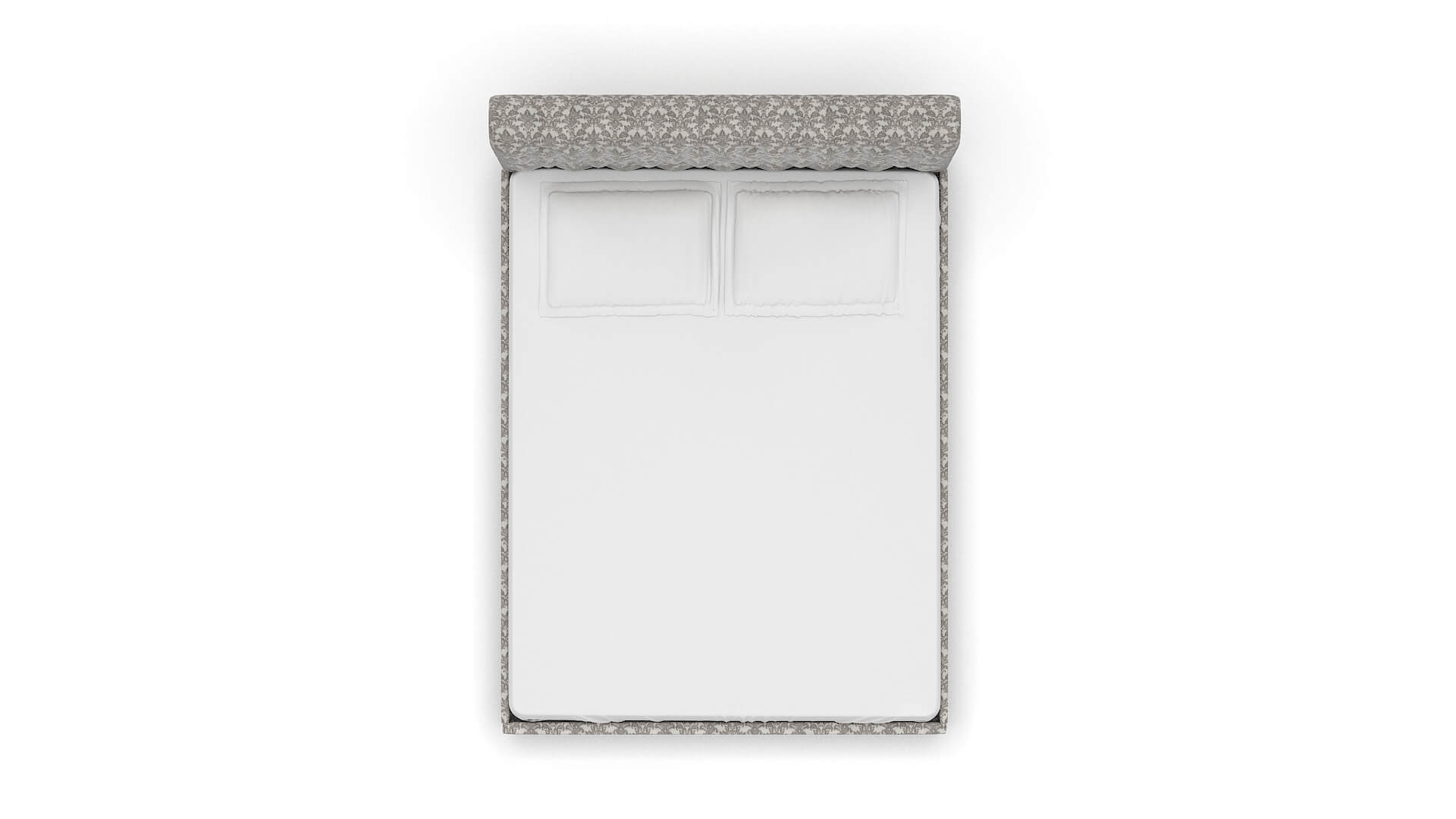 Decima Bergamo Dove Bed Queen Top