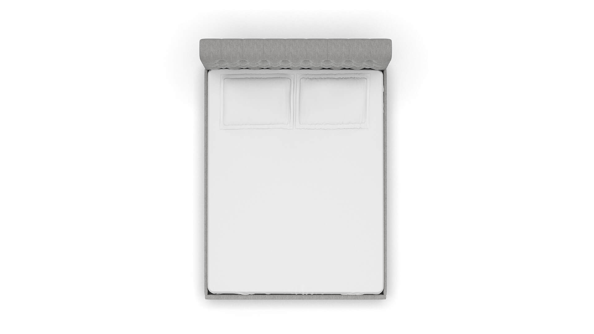 Decima Bungalow Graphite Bed Queen Top