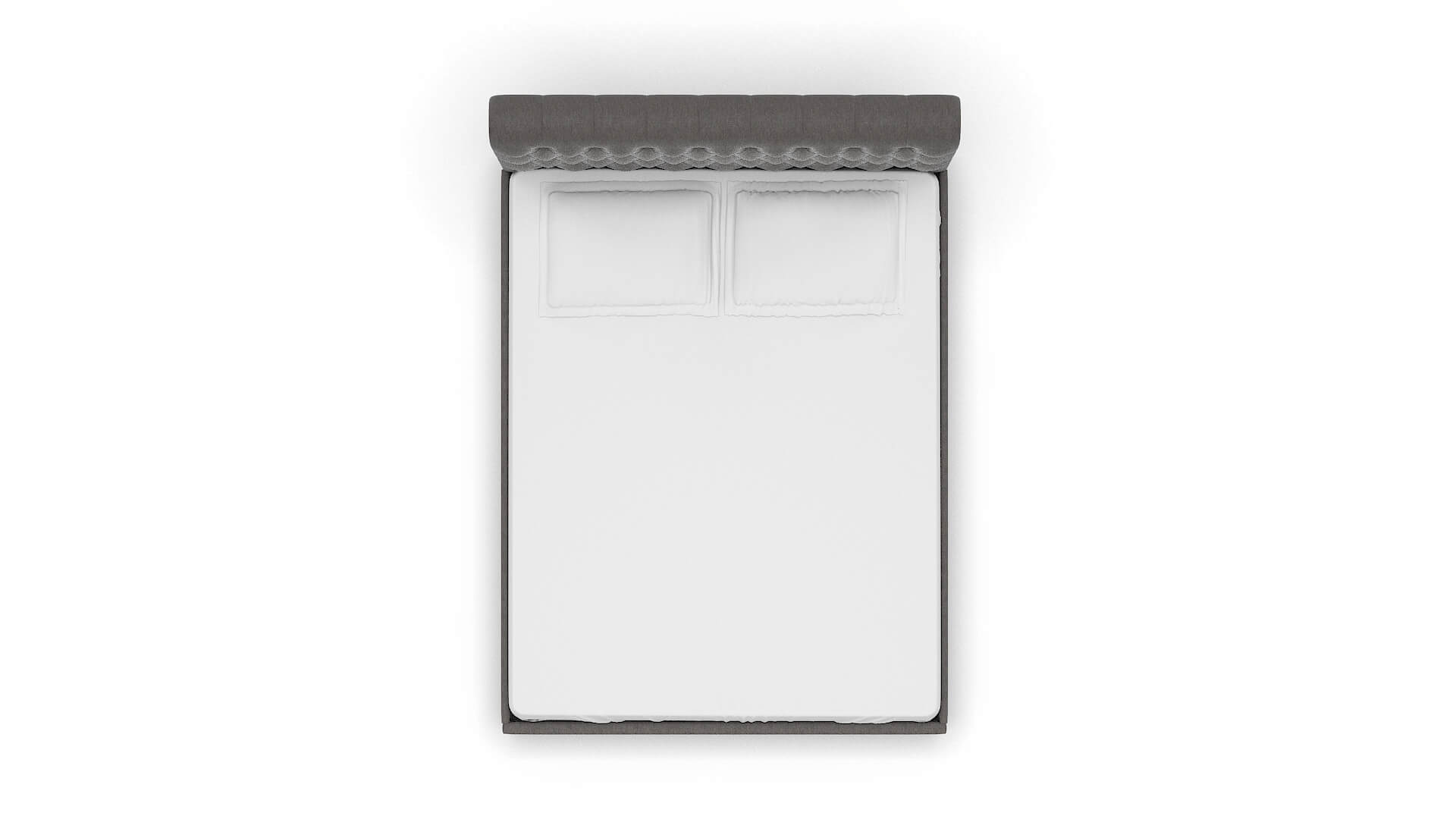 Decima Cosmo Charcoal Bed Queen Top