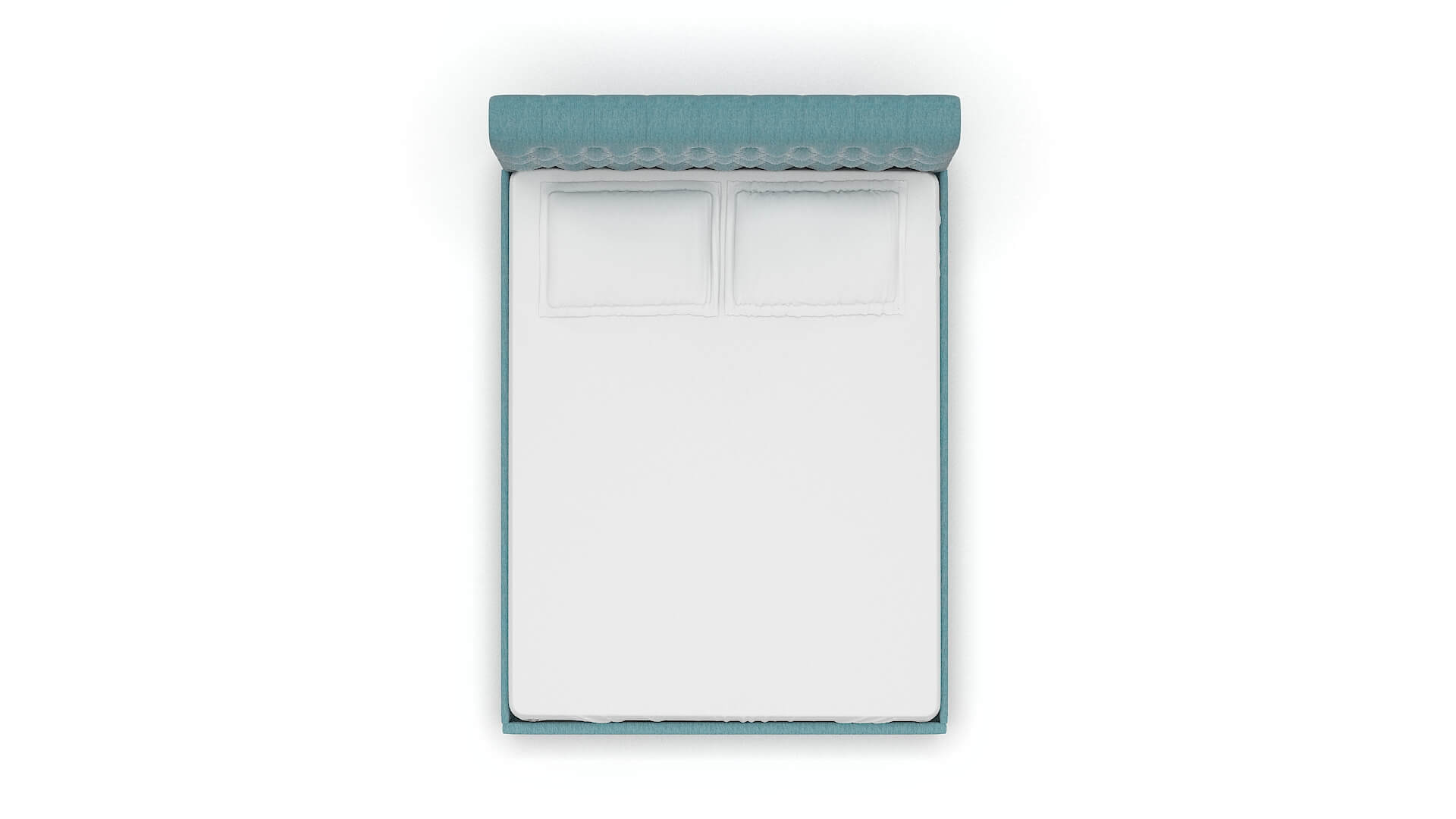 Decima Cosmo Turquoise Bed Queen Top