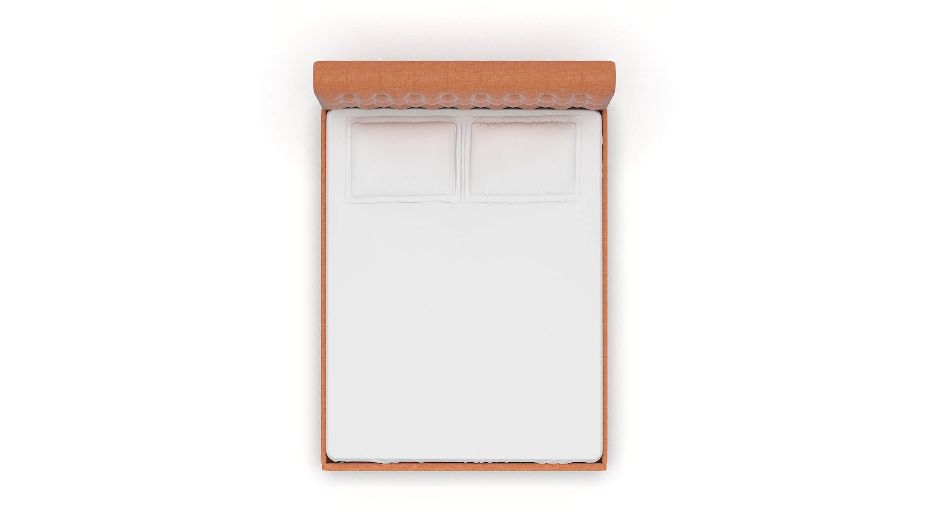 Decima Durham Tangerine Bed Queen Top