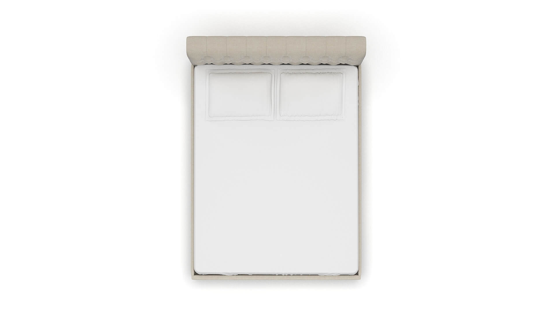 Decima Keylargo Almond Bed Queen Top