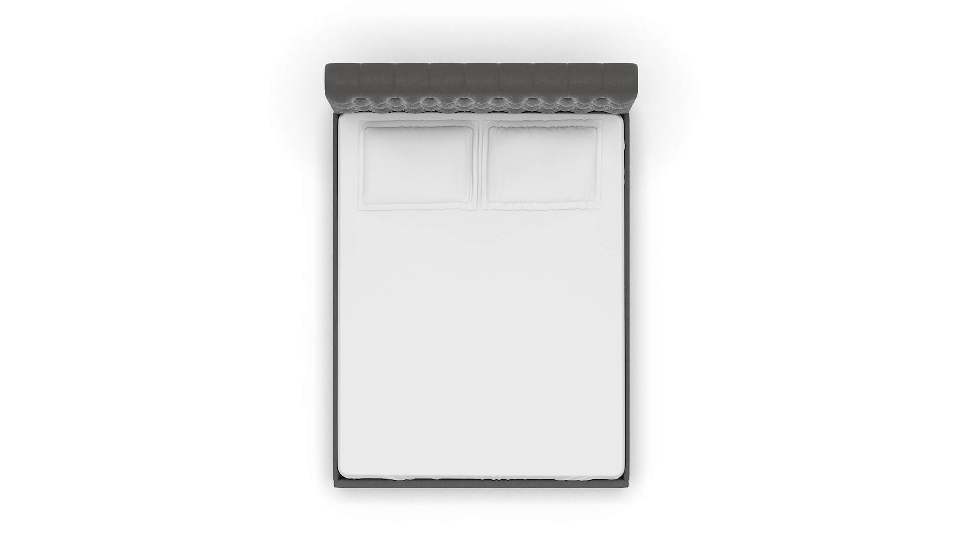 Decima Rocket Charcoal Bed Queen Top