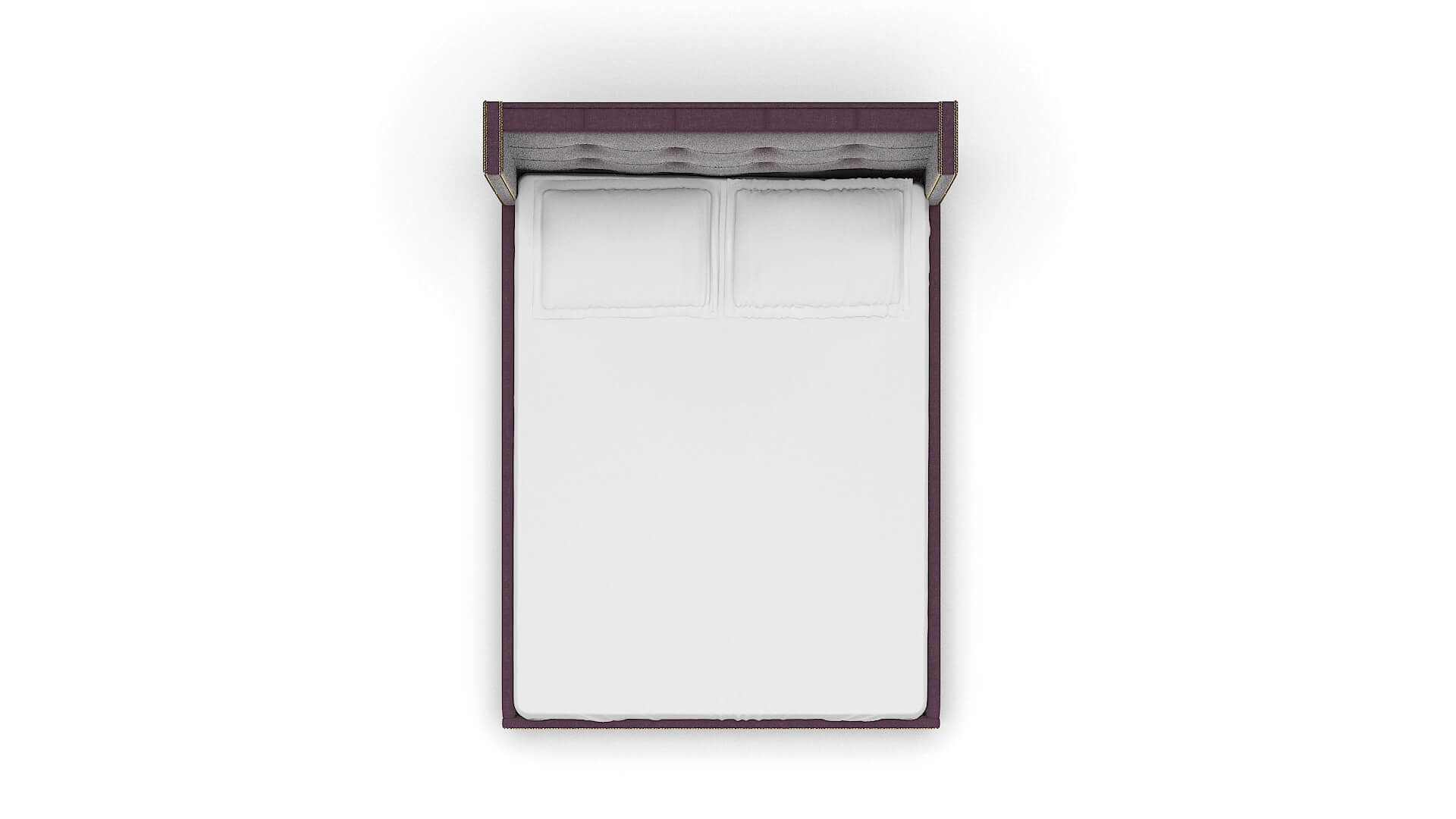 Elias Bella Aubergine Bed Queen Top