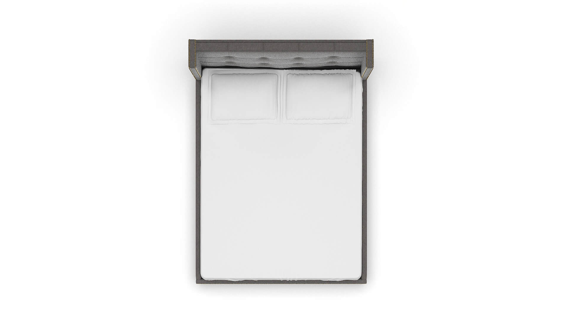 Elias Cosmo Charcoal Bed Queen Top