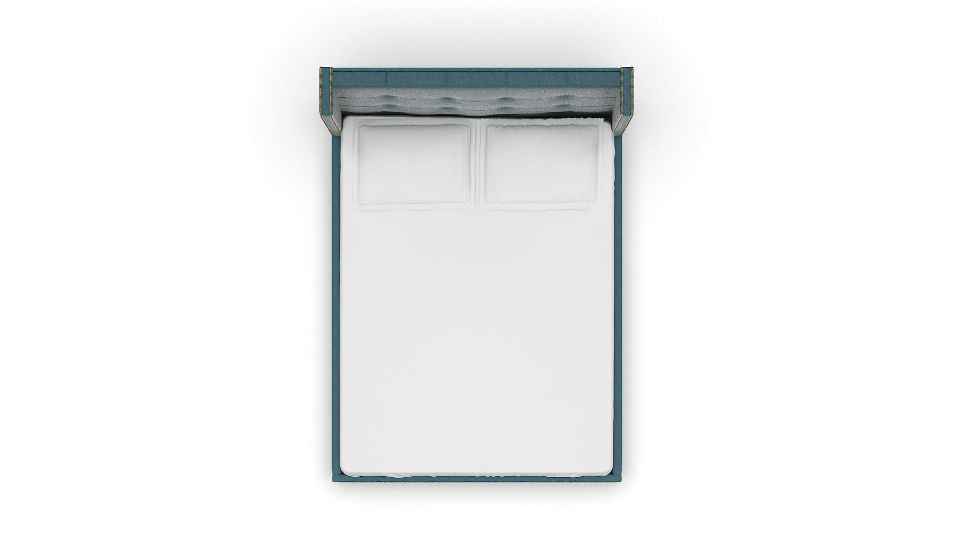 Elias Cosmo Teal Bed Queen Top