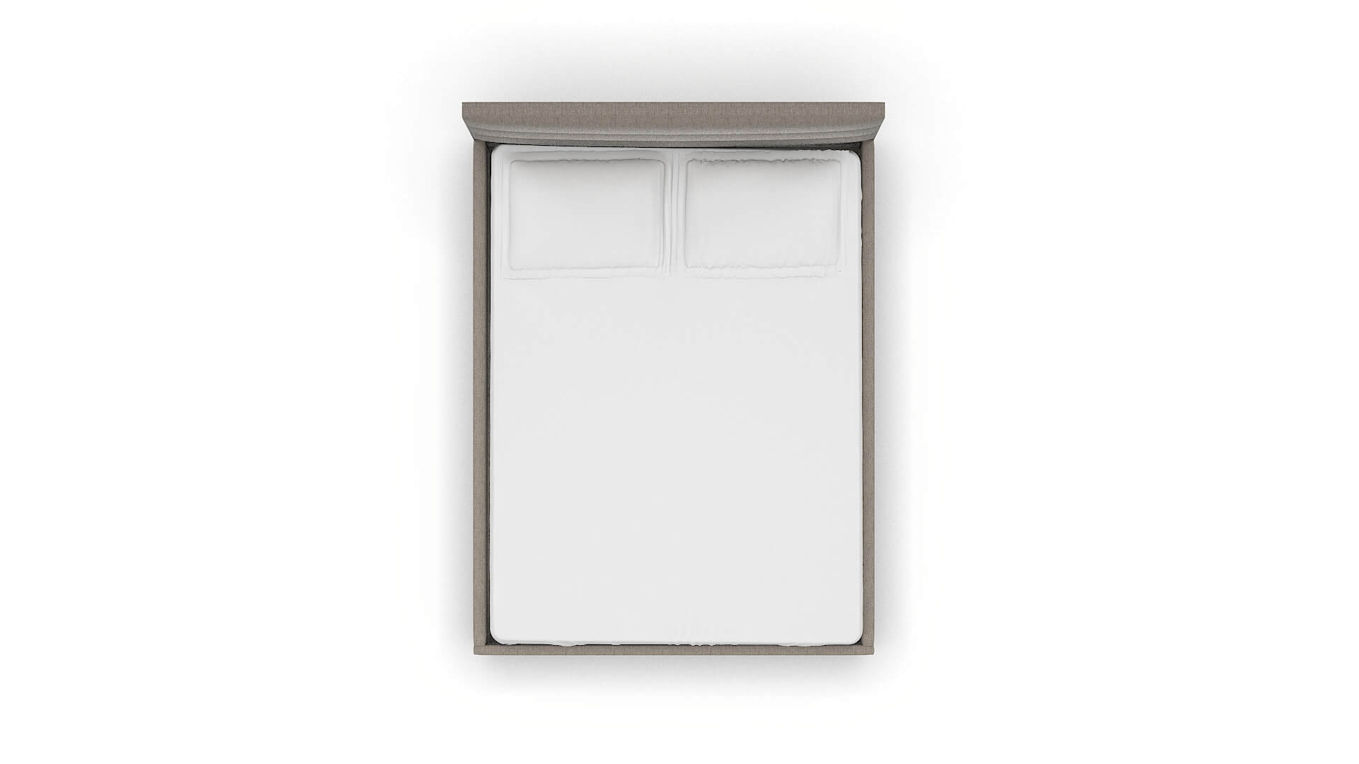 Hannela Cosmo Taupe Bed Queen Top