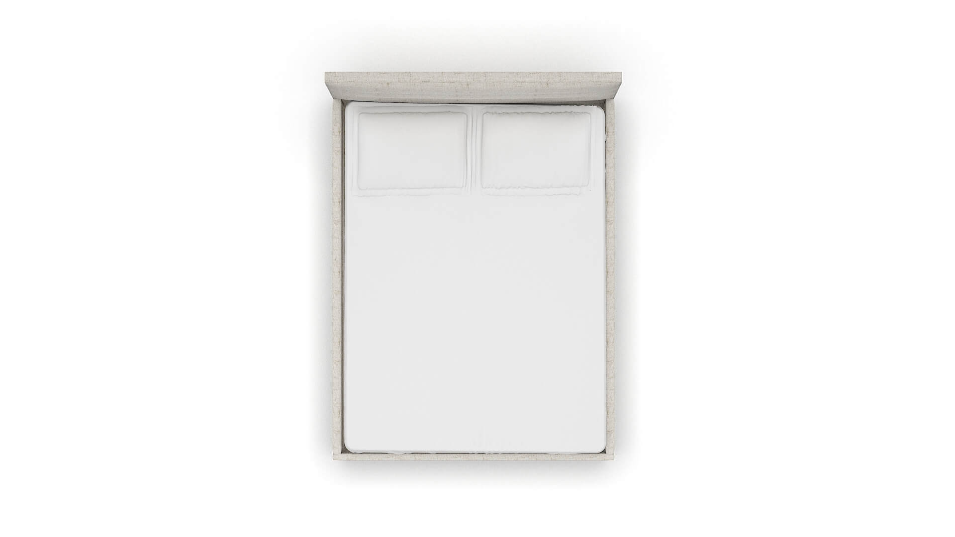 Hannela Derby Taupe Bed Queen Top