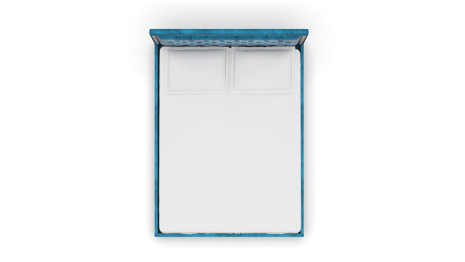 Heidi Buzz Teal Bed Queen Top