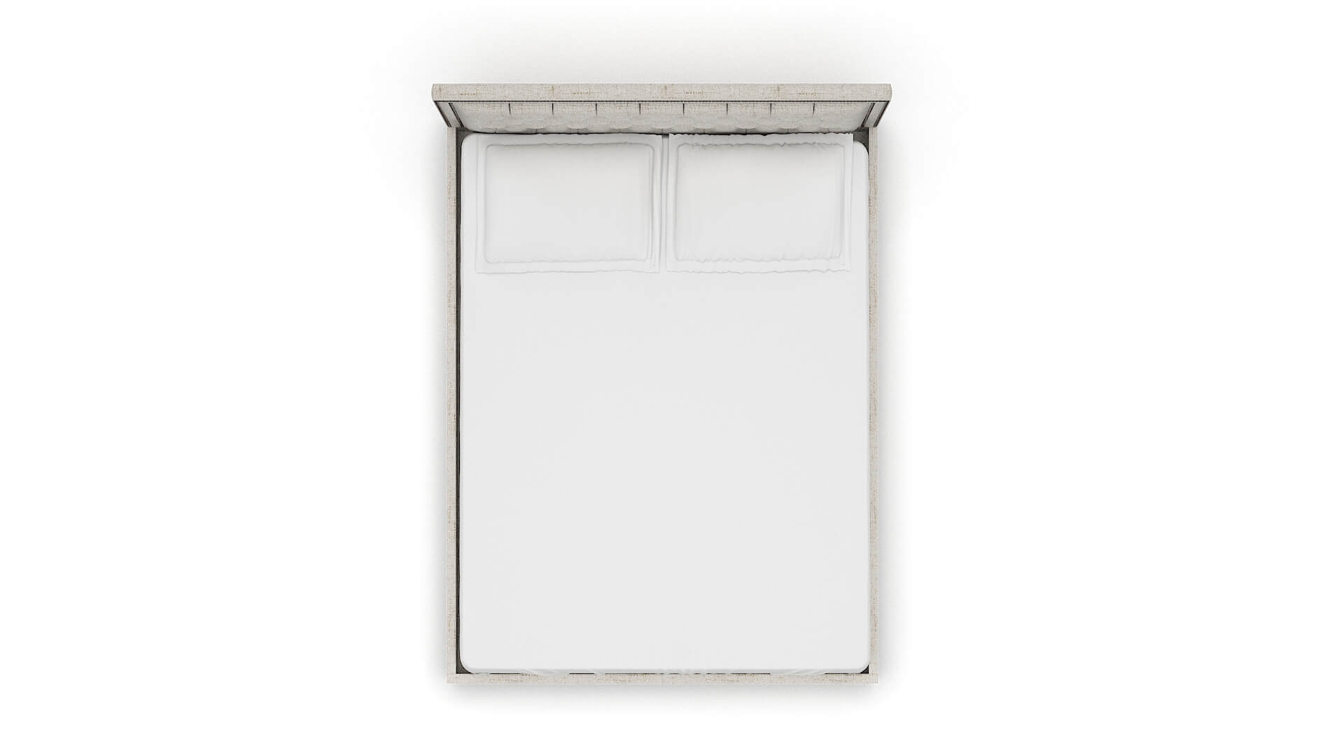 Heidi Derby Taupe Bed Queen Top