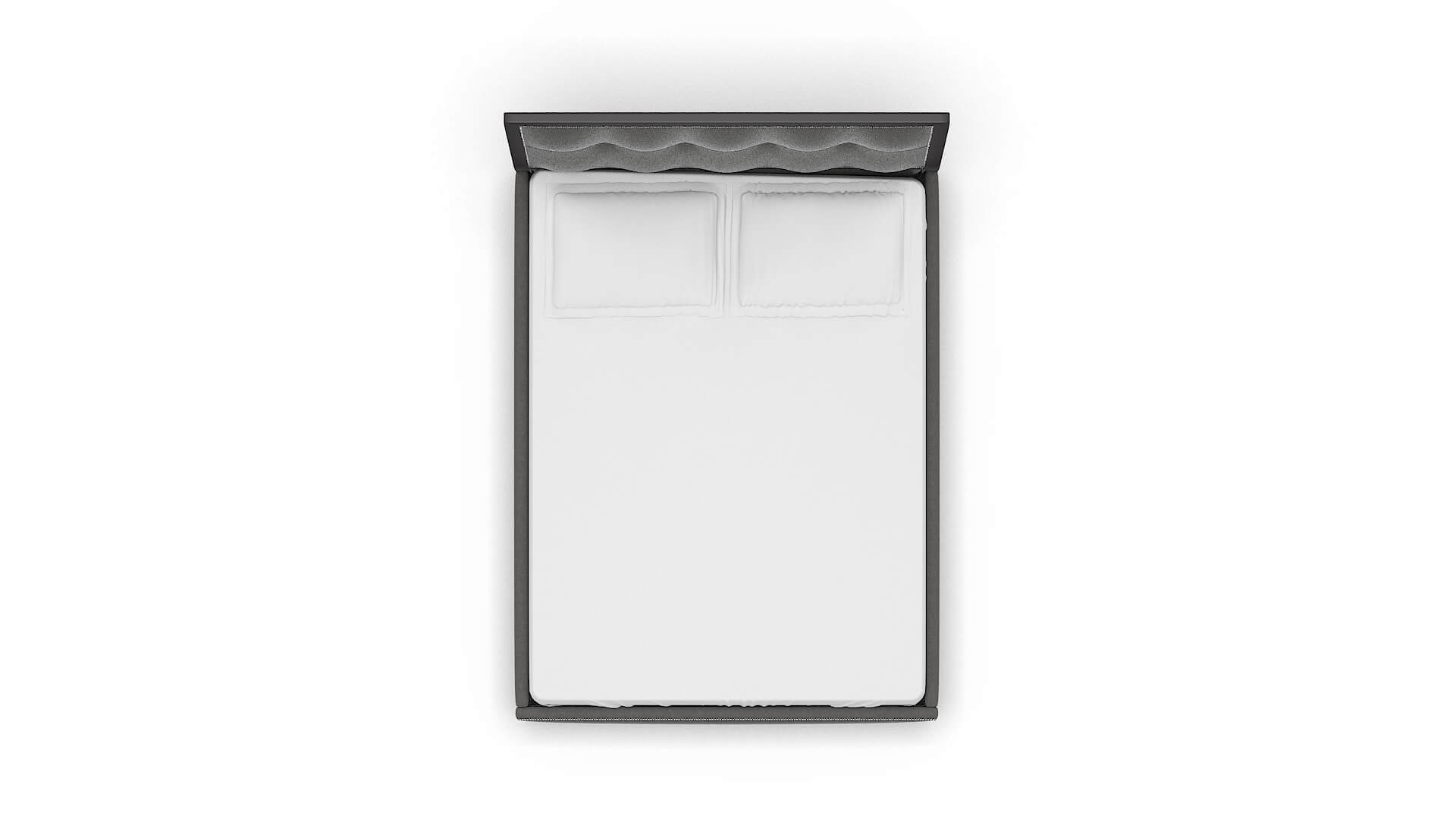 Hugo Rocket Charcoal Bed Queen Top