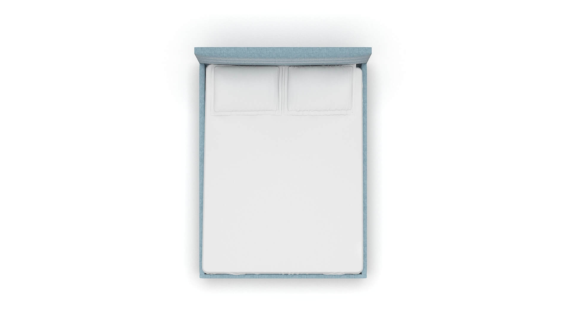 Isla Atlas Turquoise Bed Queen Top