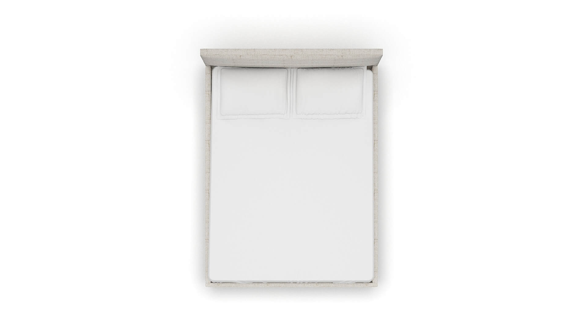 Isla Oceanside Natural Bed Queen Top