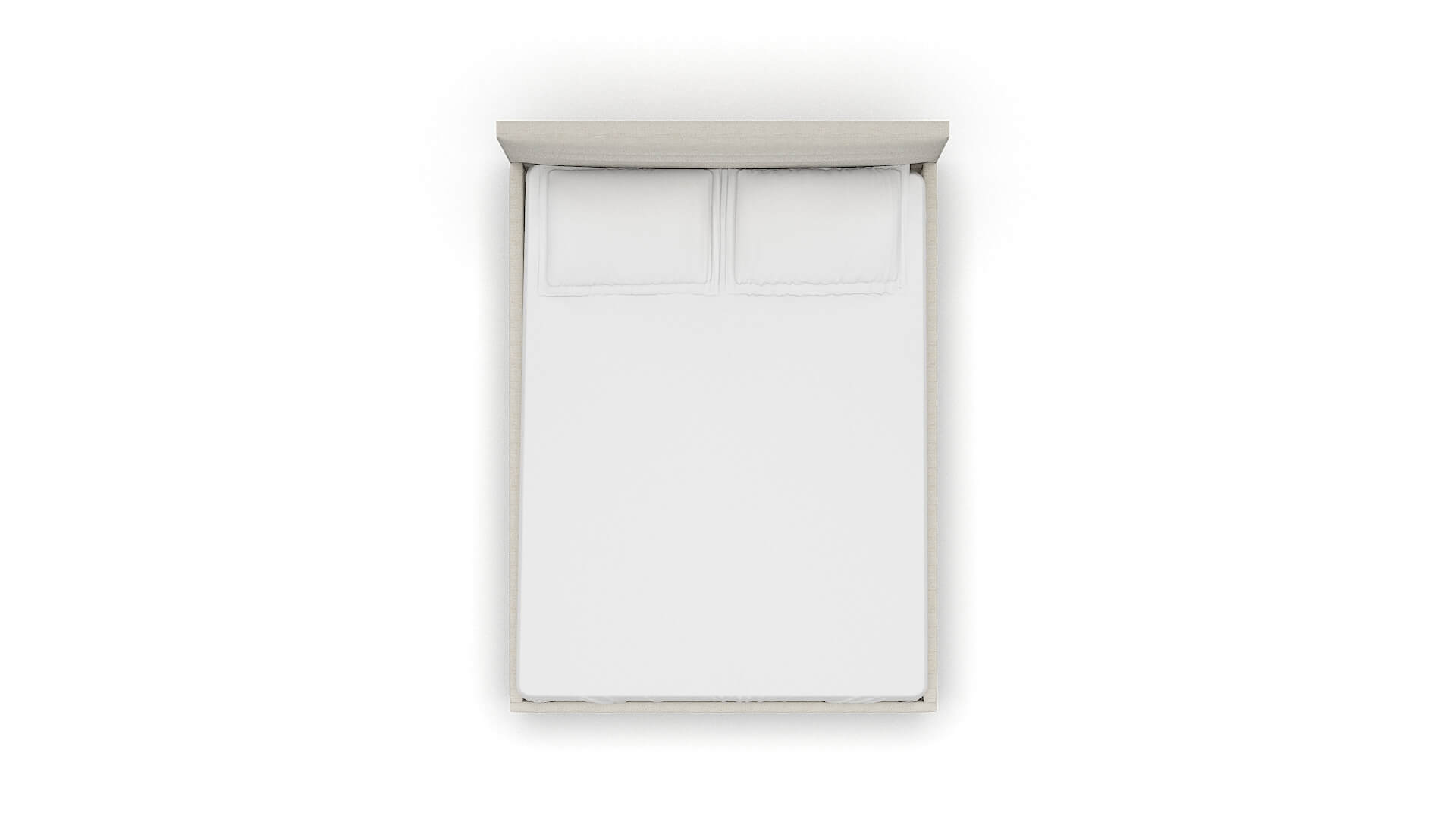 Isla Venus Cream Bed Queen Top