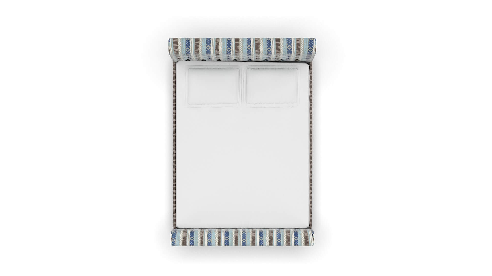 Kaila Bodhi Indigo Bed Queen Top