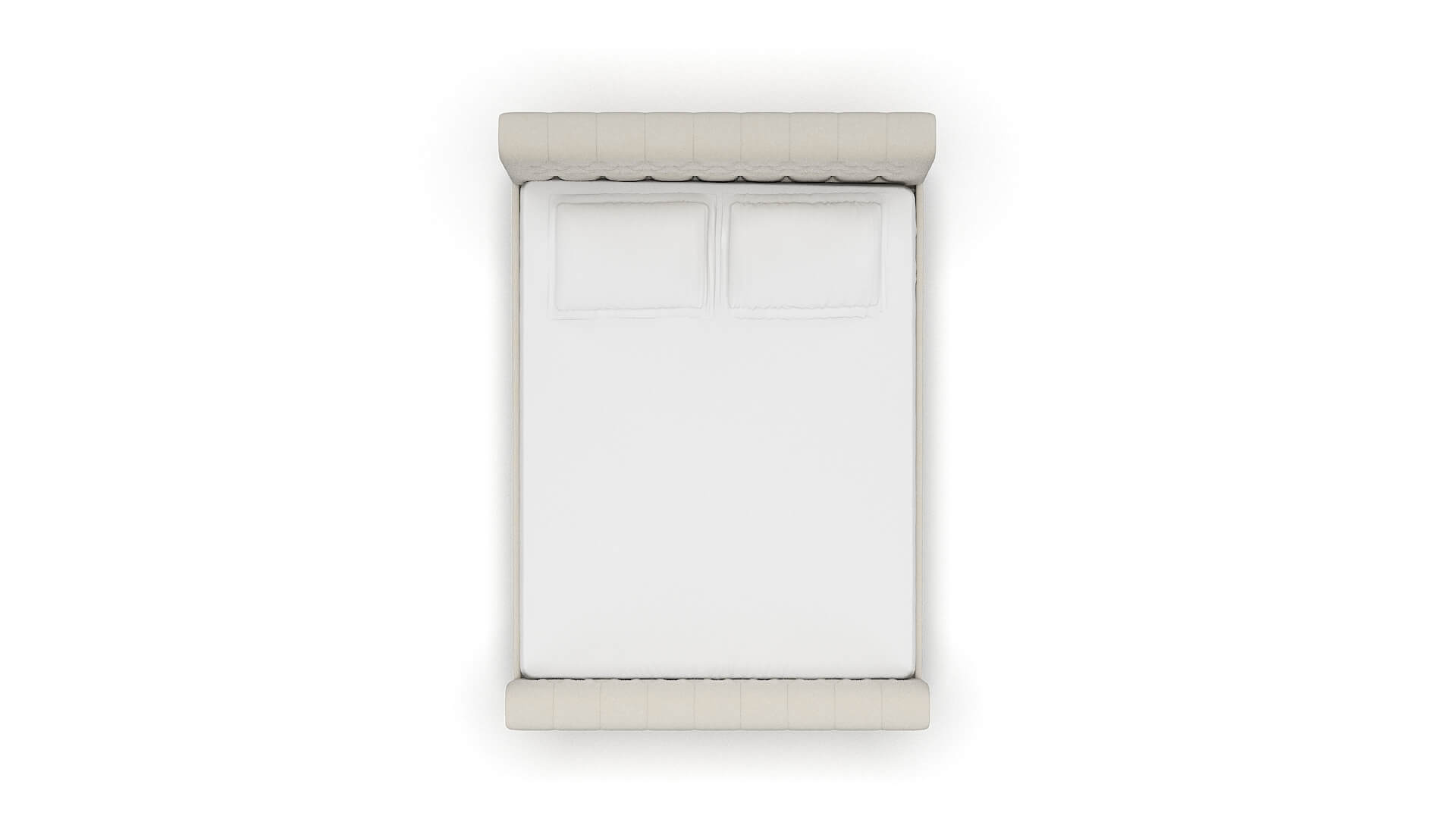 Kaila Bungalow Ivory Bed Queen Top