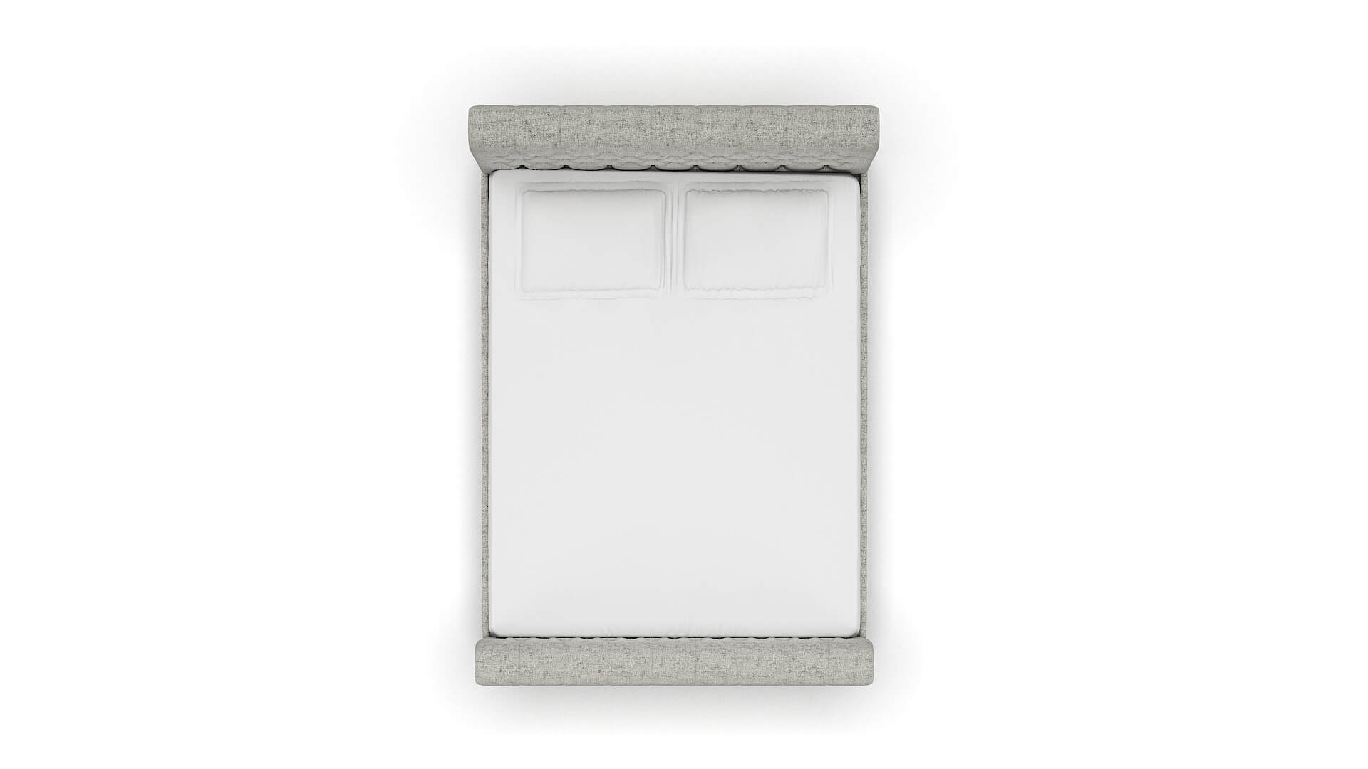 Kaila Derby Silver Bed Queen Top