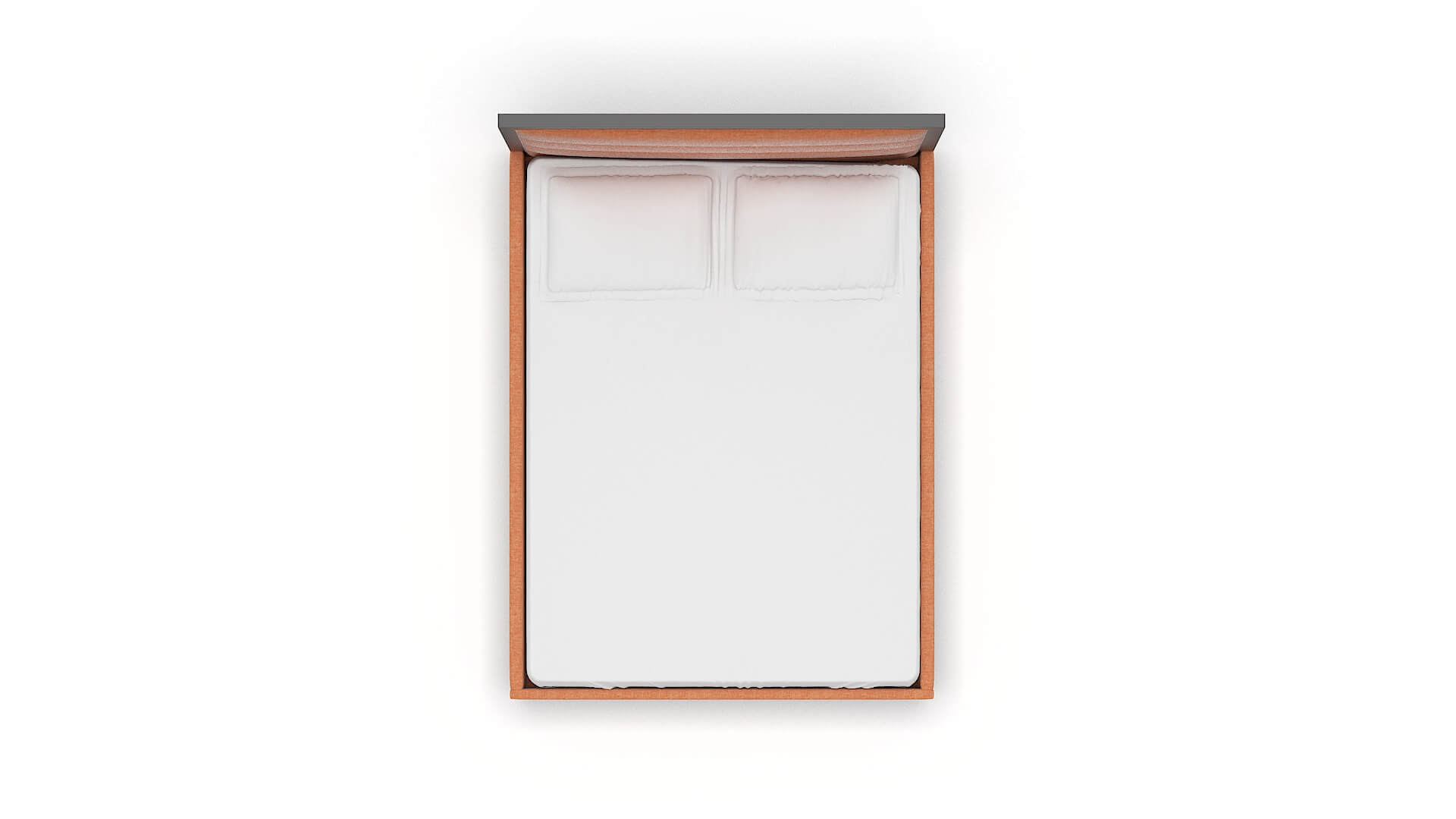 Meliano Durham Tangerine Bed Queen Top