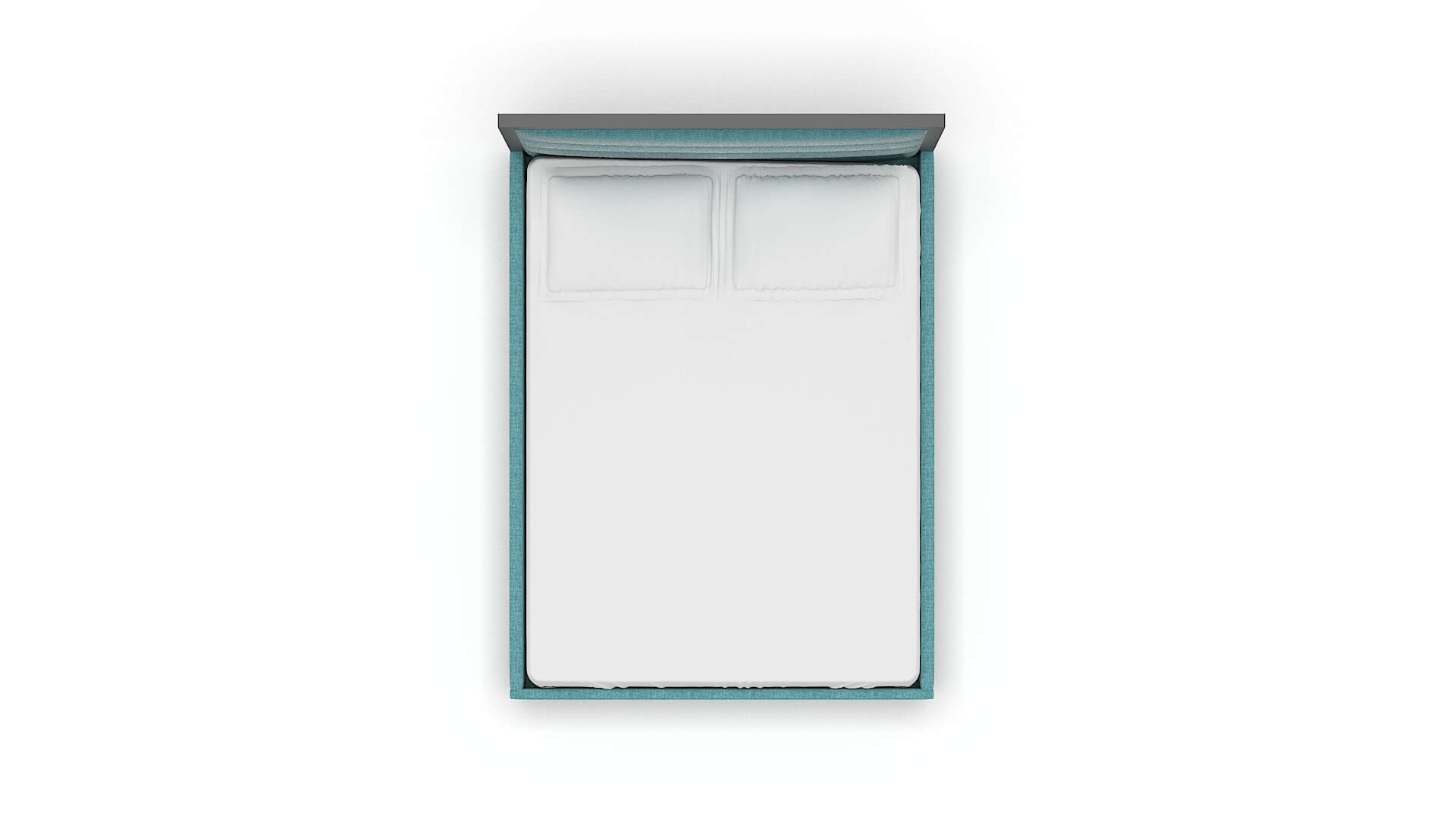 Meliano Keylargo Teal Bed Queen Top