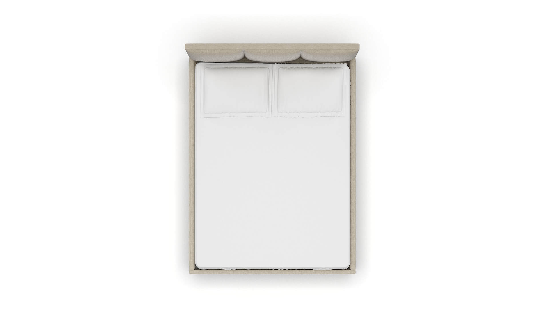 Mia Avenger Pumice Bed Queen Top