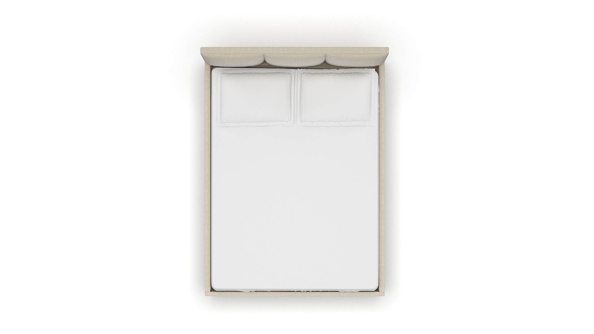 Mia Catalina Wheat Bed Queen Top