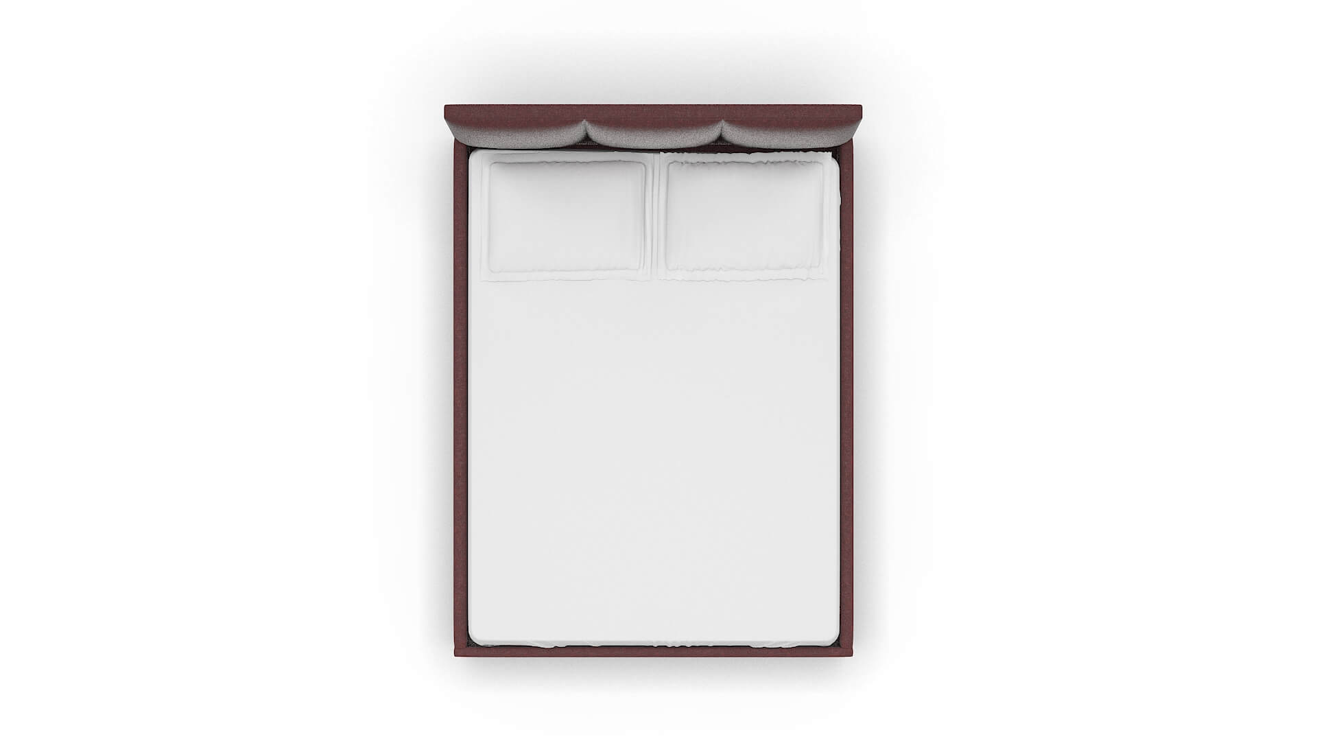 Mia Derby Berry Bed Queen Top