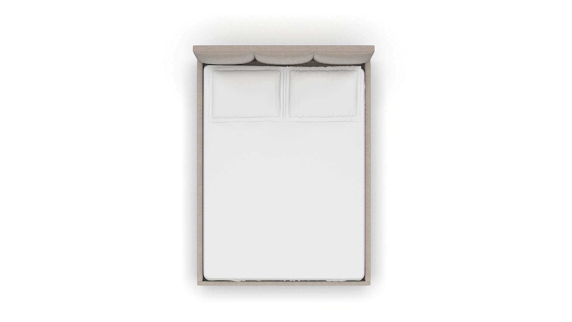 Mia Derby Linen Bed Queen Top