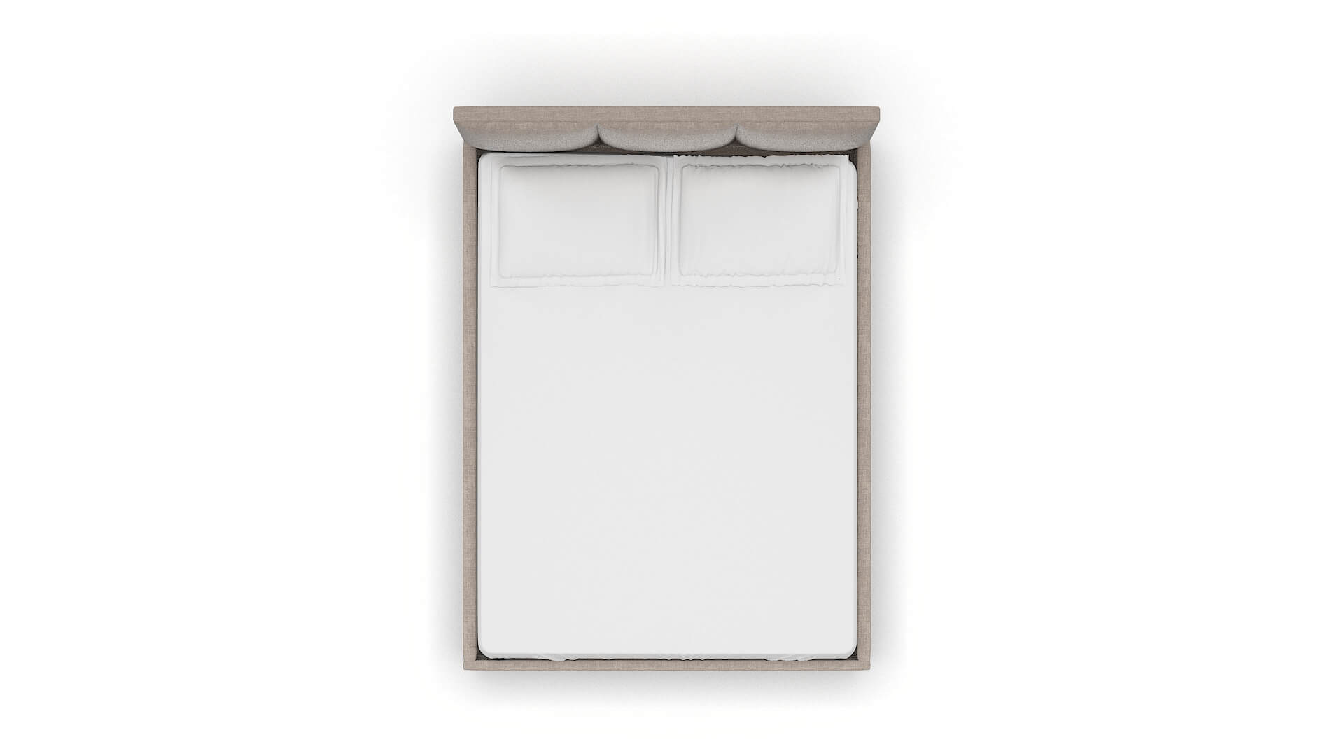 Mia Keylargo Pumice Bed Queen Top